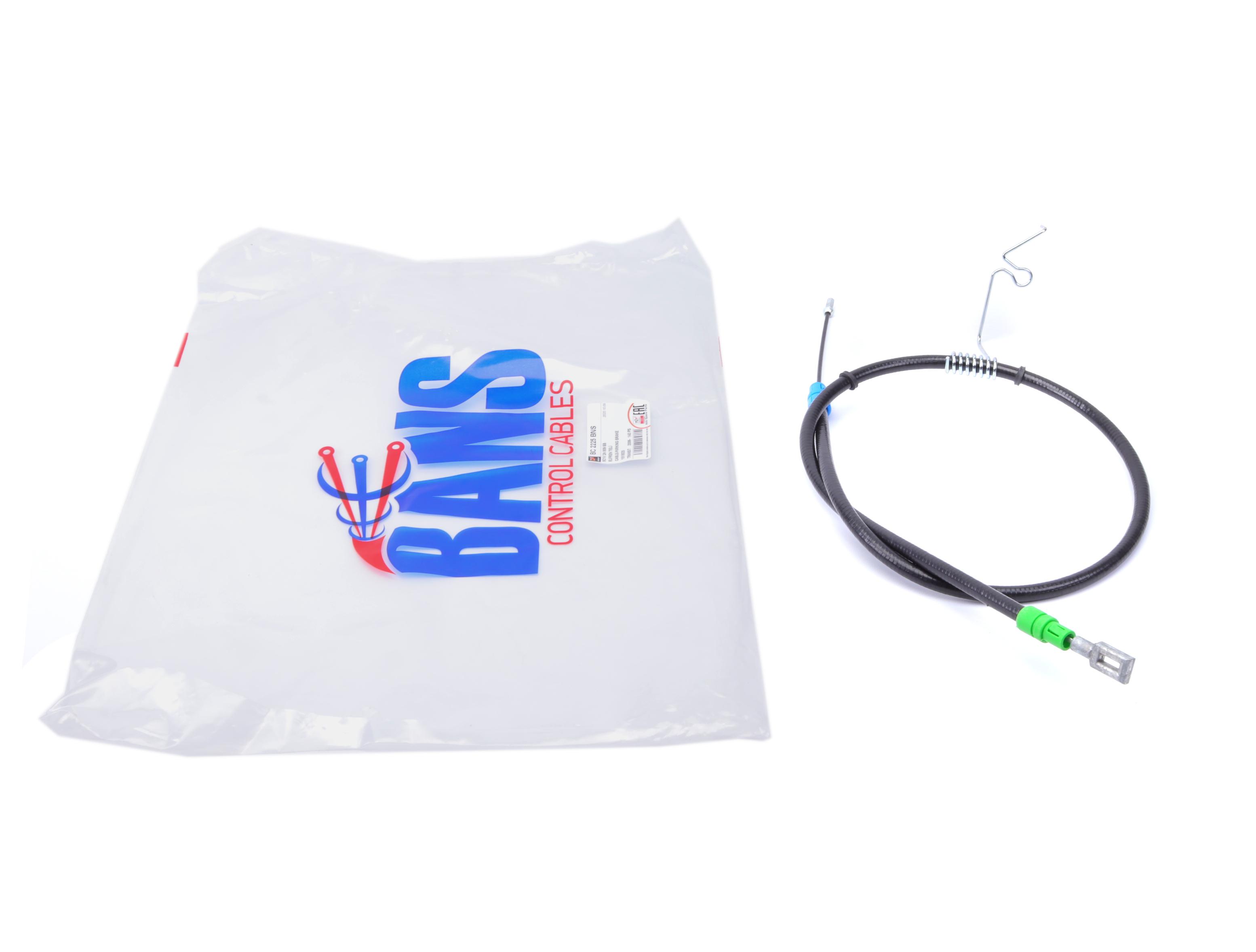 Трос ручника (L) Ford Transit 06- (1337/1115 мм)