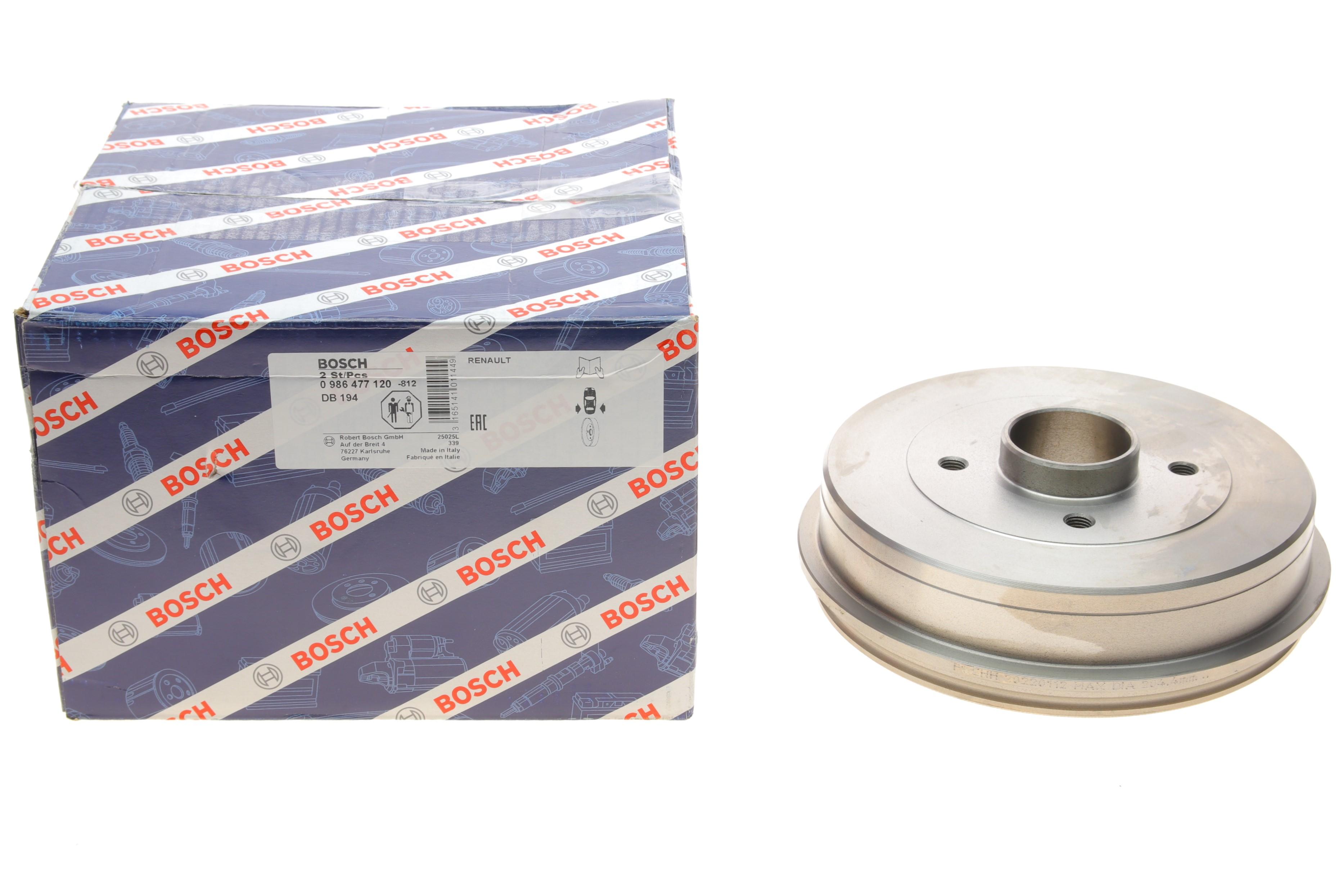 Барабан гальмівний (задній) Dacia Logan/Sandero 04-