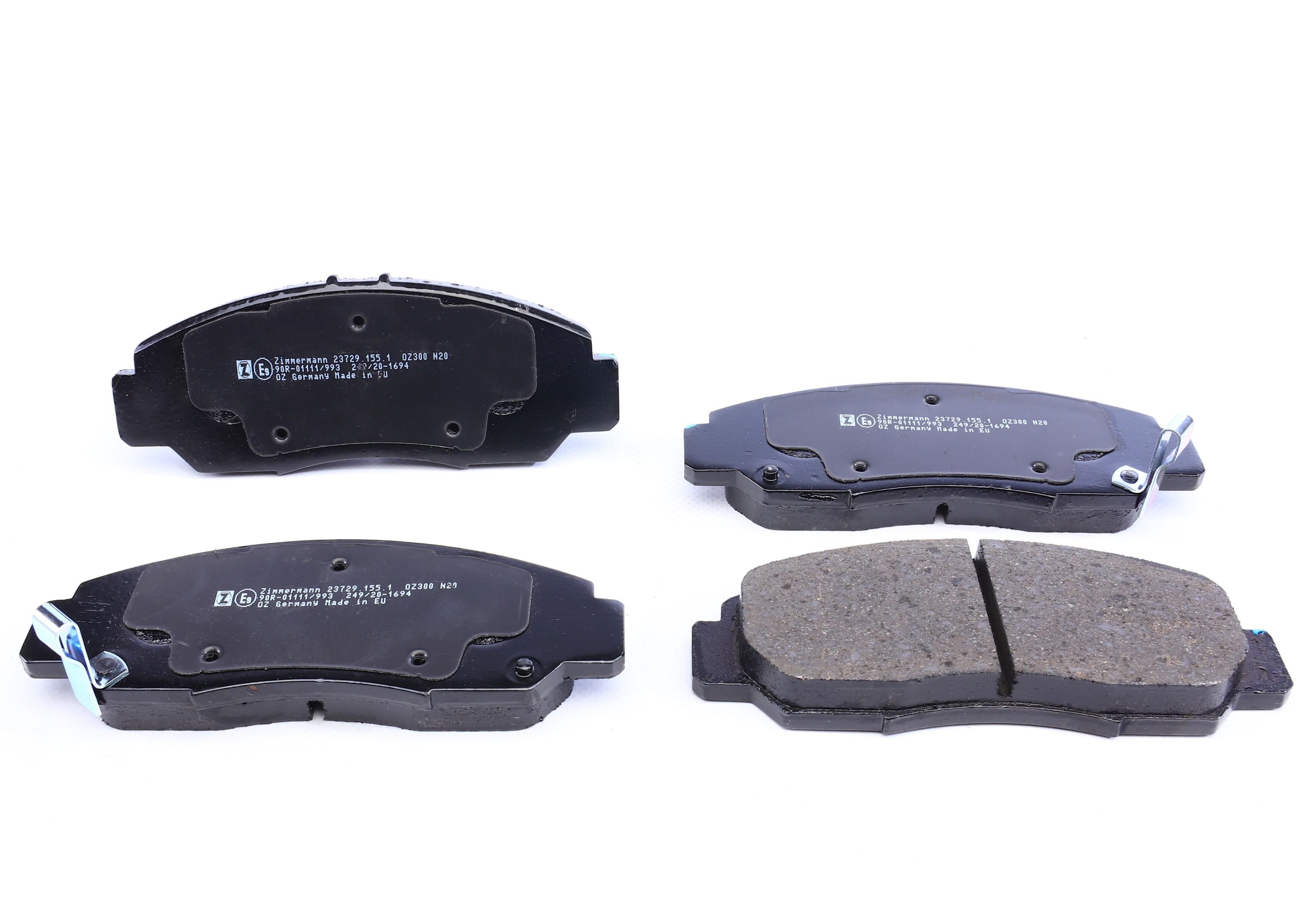 Колодки гальмівні (передні) Honda Accord/Civic 00- (Sumitomo) (149x60x18) R15