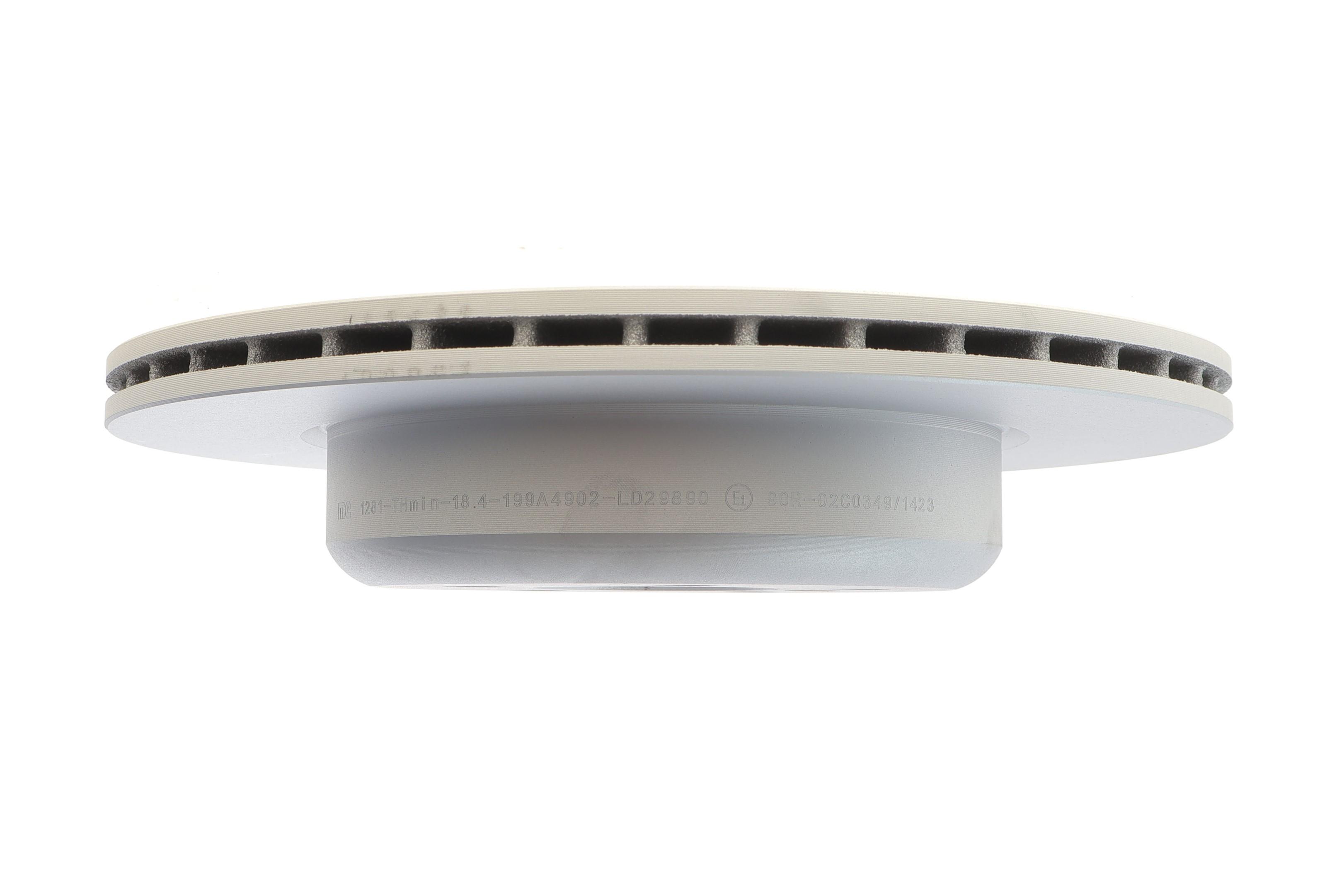 Диск гальмівний (задній) BMW 5 (F10/F11) 10- (330x20) (з покриттям) (вентильований)