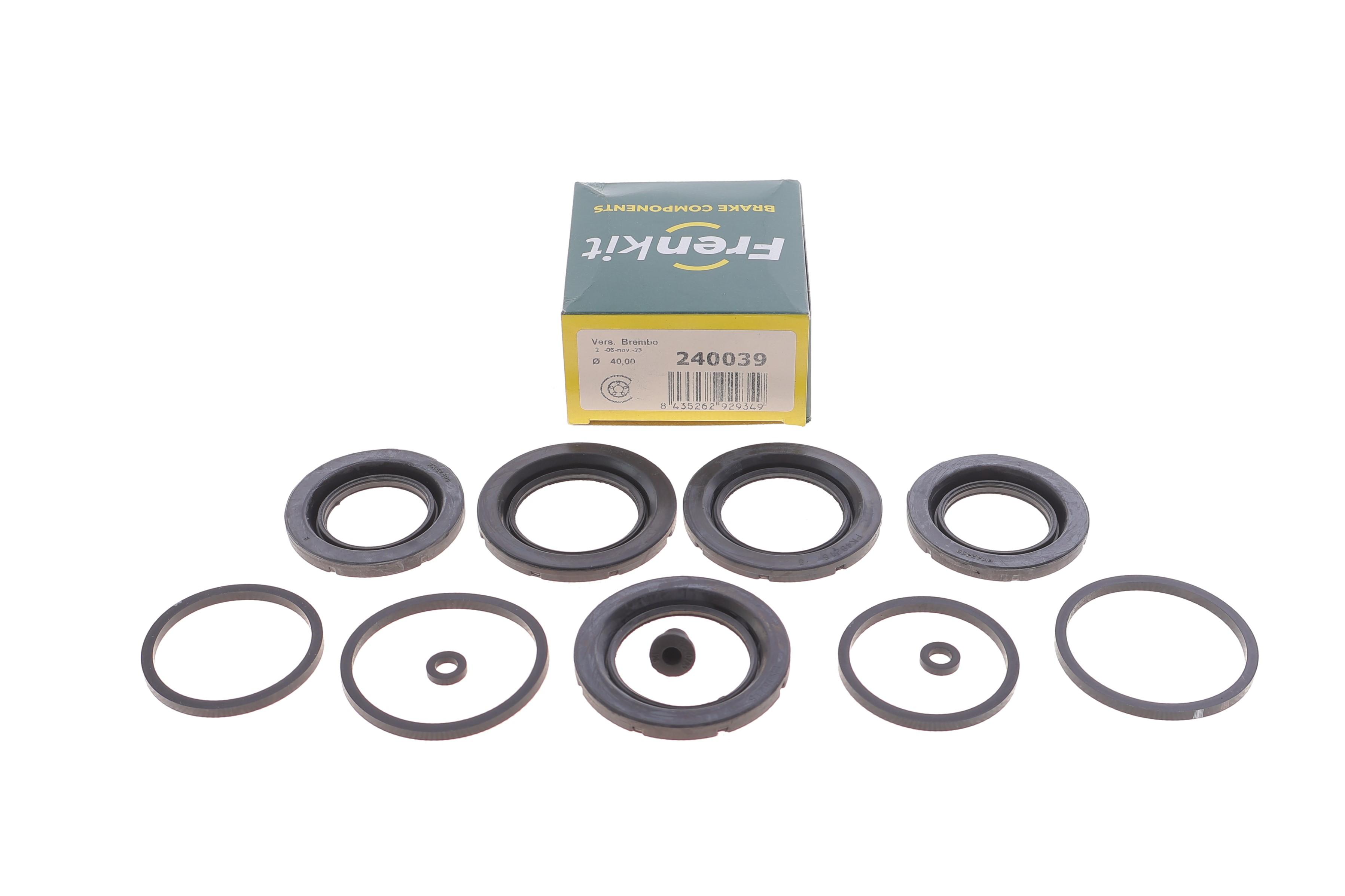 Ремкомплект супорта (переднього) Subaru Impreza/Mitsubishi Evo 01- (d=40mm) (Brembo)