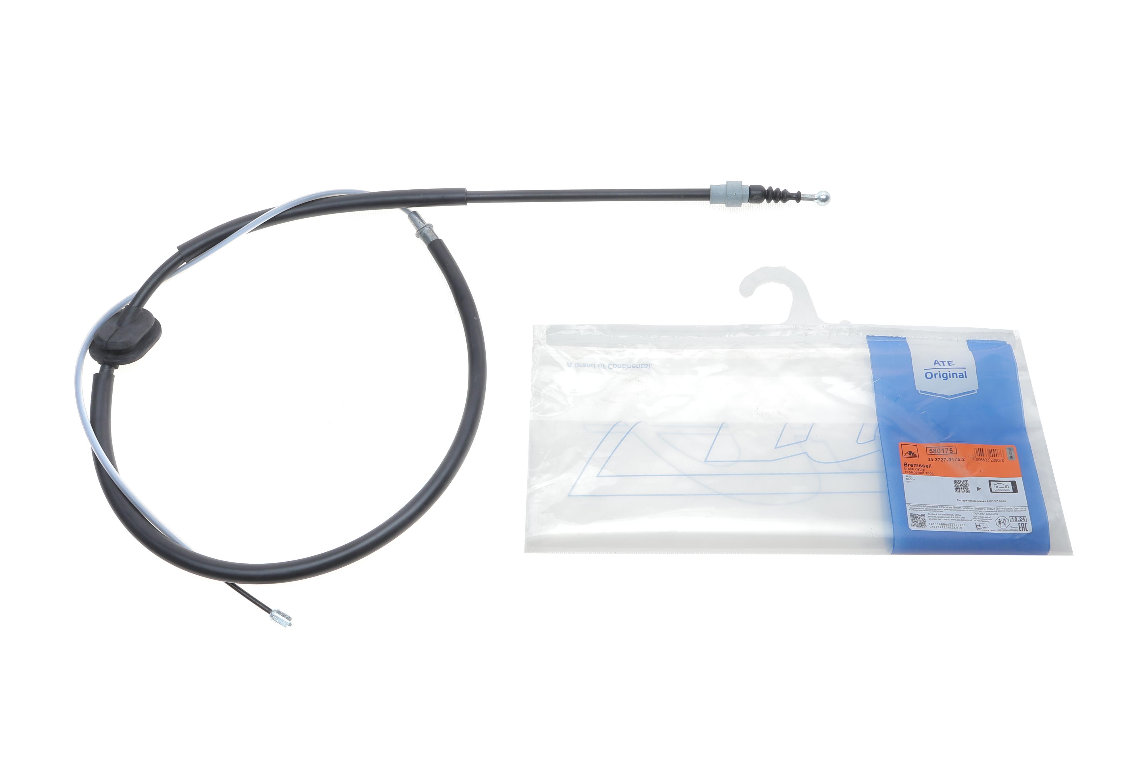 Трос ручника (задній) Audi A3/Skoda Octavia/VW Golf 96-10 (1723/1090mm)