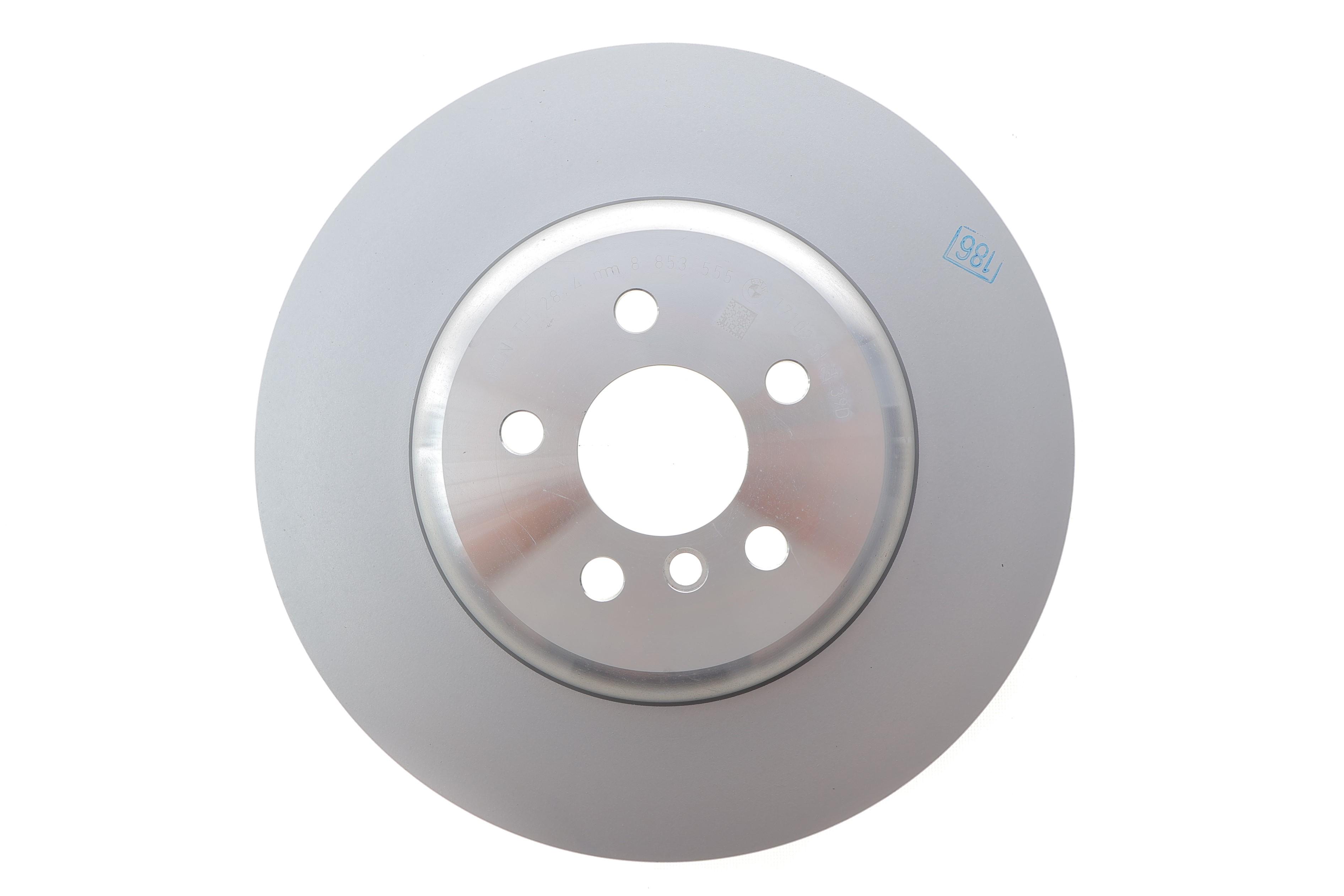 Диск гальмівний (передній) BMW 5 (G30) 530/540i 16- (348х30) (з покриттям) (вент.)