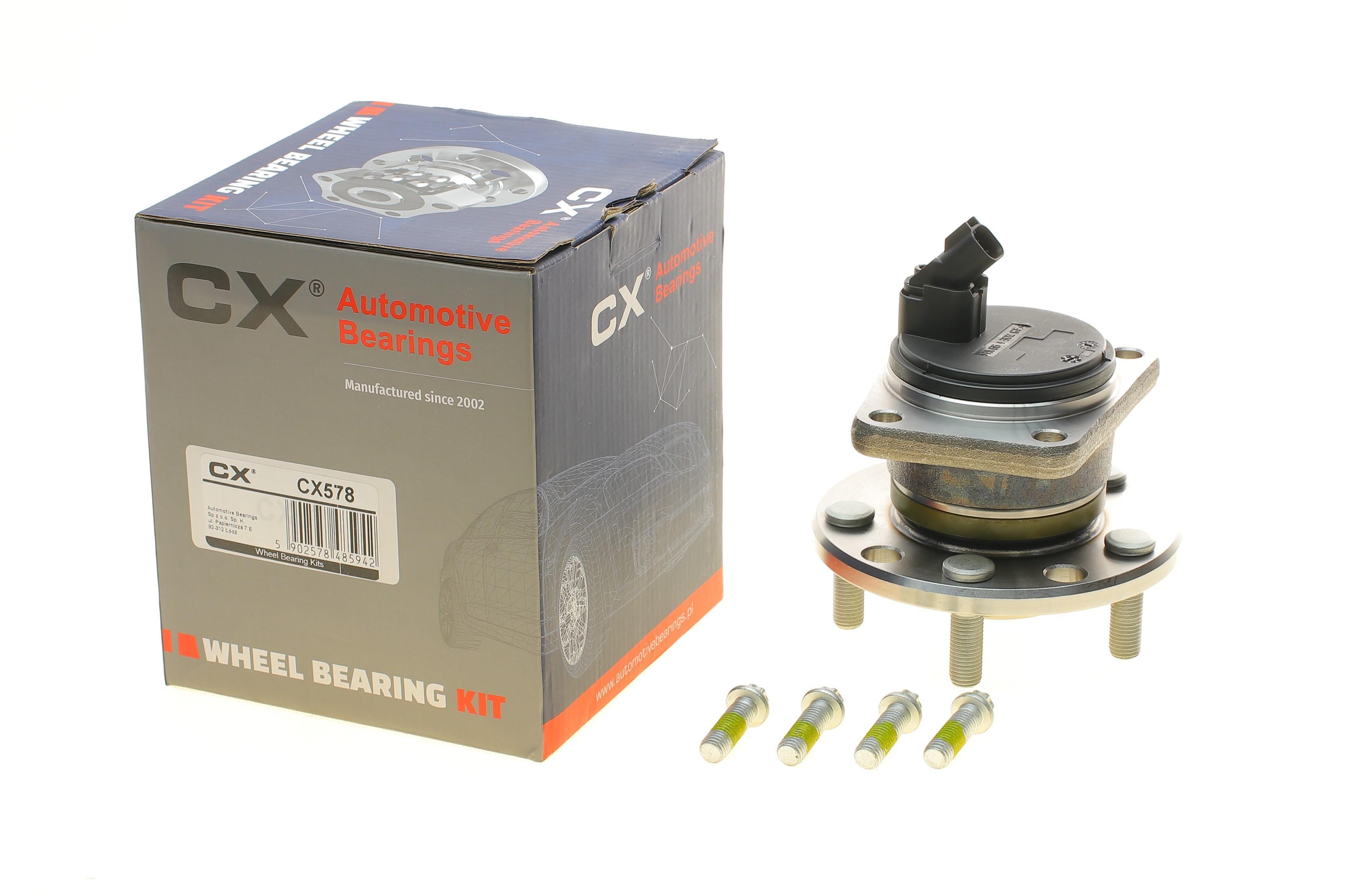 Підшипник маточини (задньої) Jaguar X-Type/Ford Mondeo III 1.8-3.0 00-09 (+ABS)