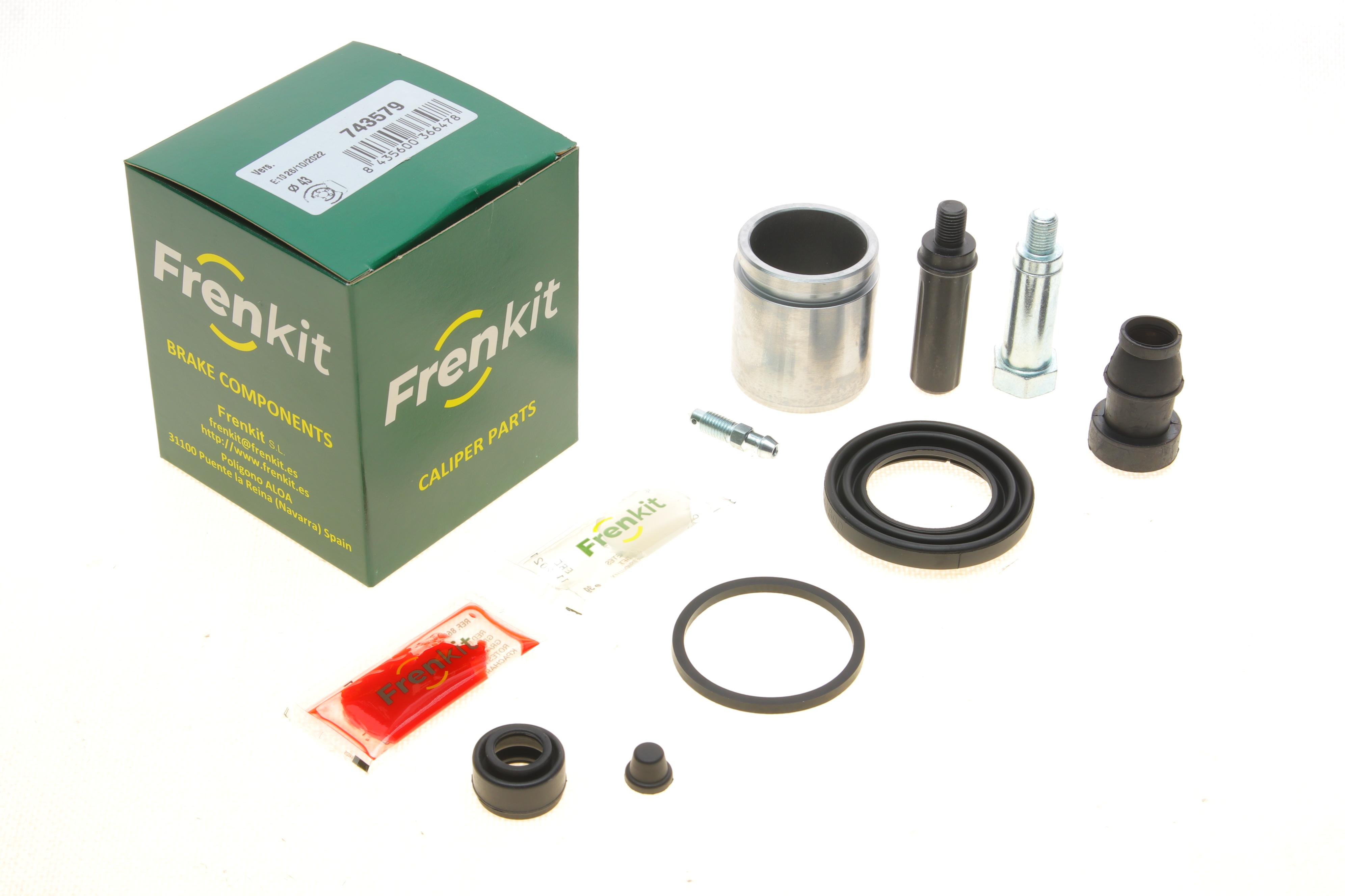 Ремкомплект супорта (заднього) Lexus IS 05-13 (d=43mm) (Advi) (+поршень/направляюча) SuperKit