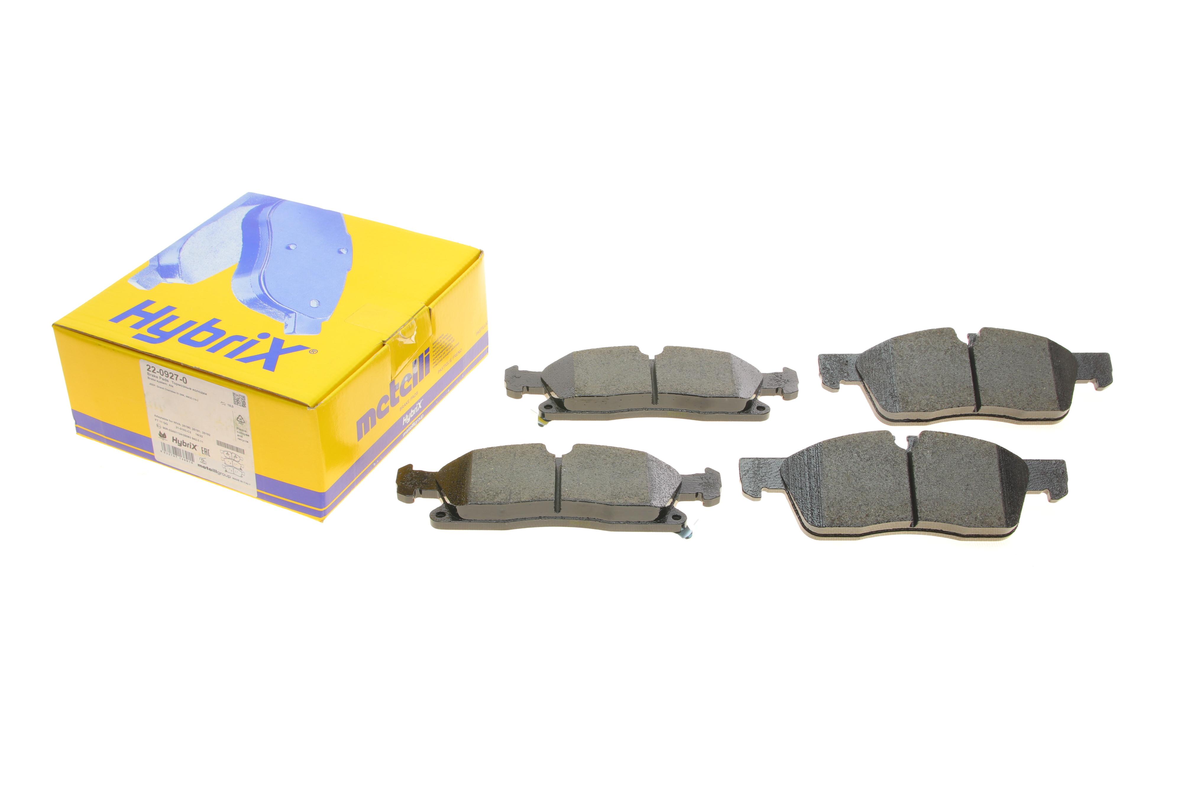 Колодки гальмівні (передні) Jeep Grand Cherokee IV 3.0-6.4 10-