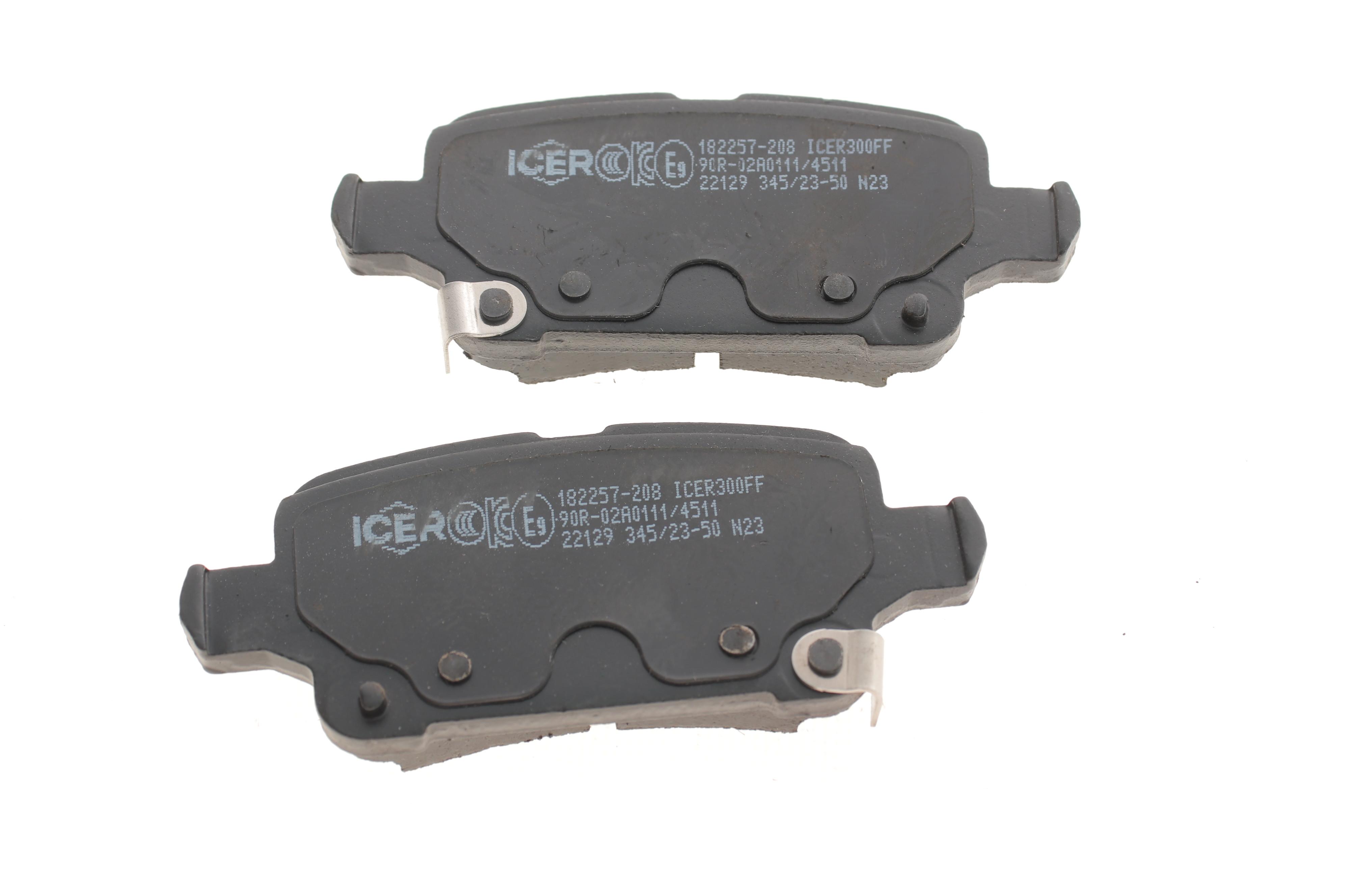 Колодки гальмівні (задні) Chevrolet Cruze/Bolt/Opel Astra K 15-