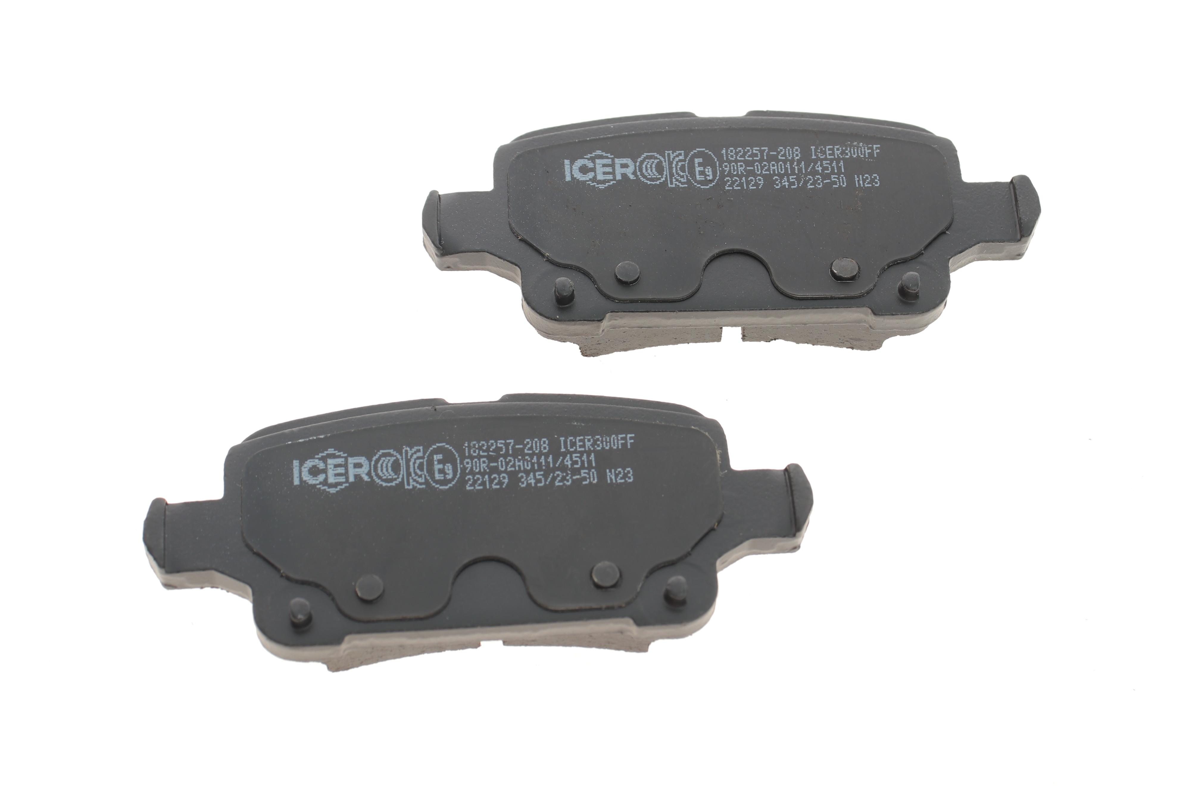 Колодки гальмівні (задні) Chevrolet Cruze/Bolt/Opel Astra K 15-