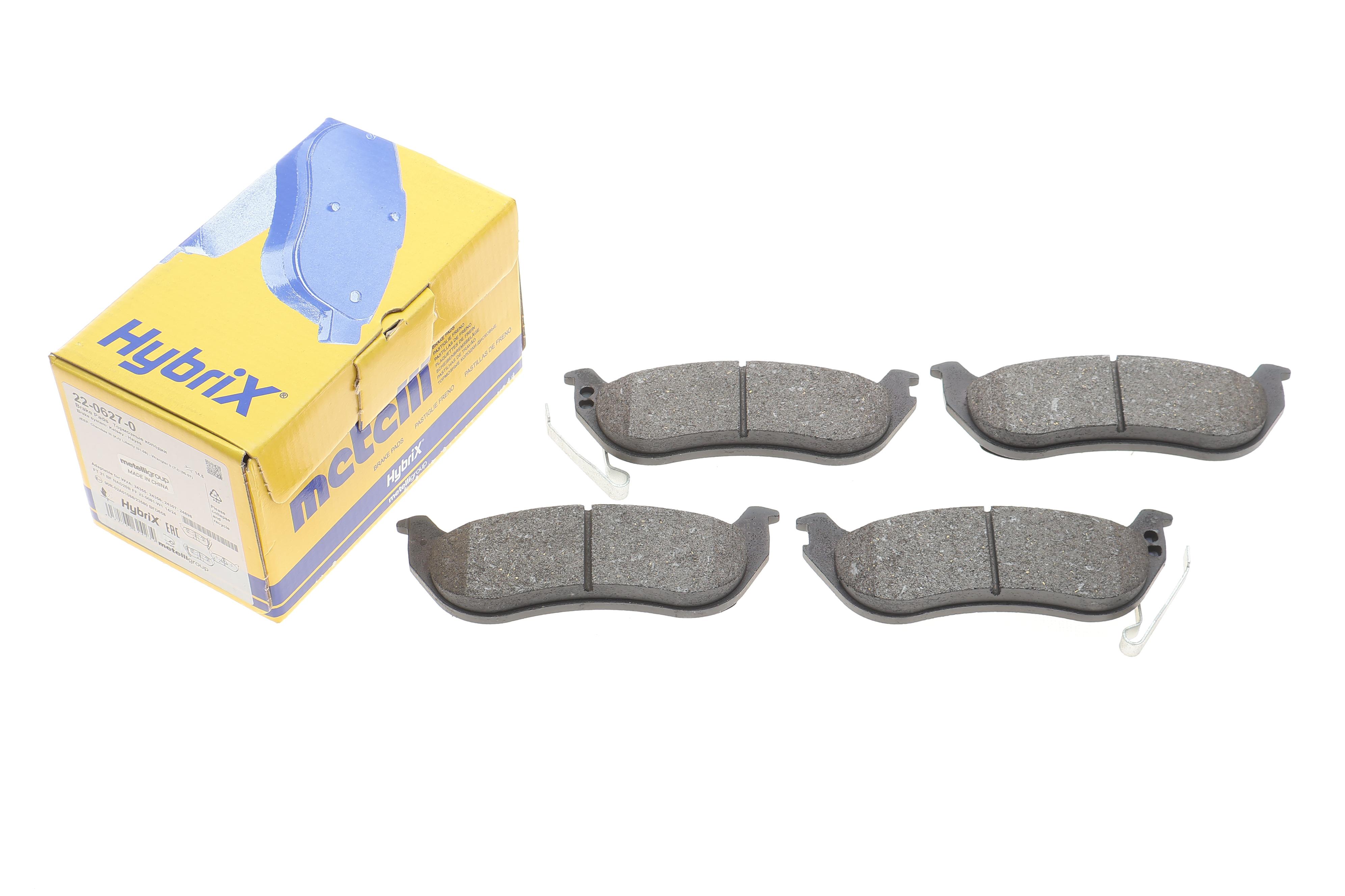 Колодки гальмівні (задні) Jeep Cherokee 01-08/Wrangler II 96-07