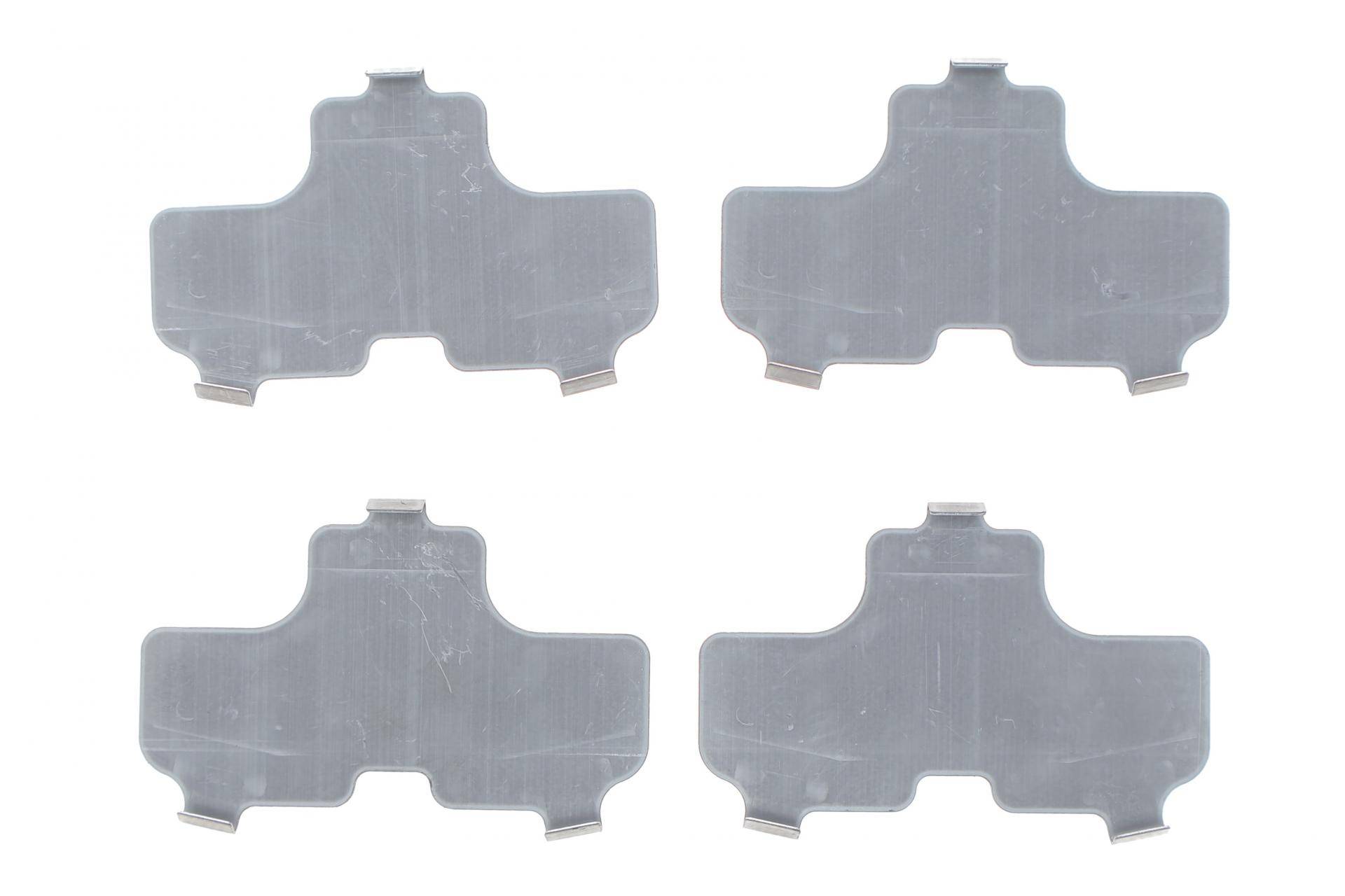 Комплект протискрипних пластин (передніх) Smart Cabrio/City-Coupe/Fortwo 98- (Bosch)