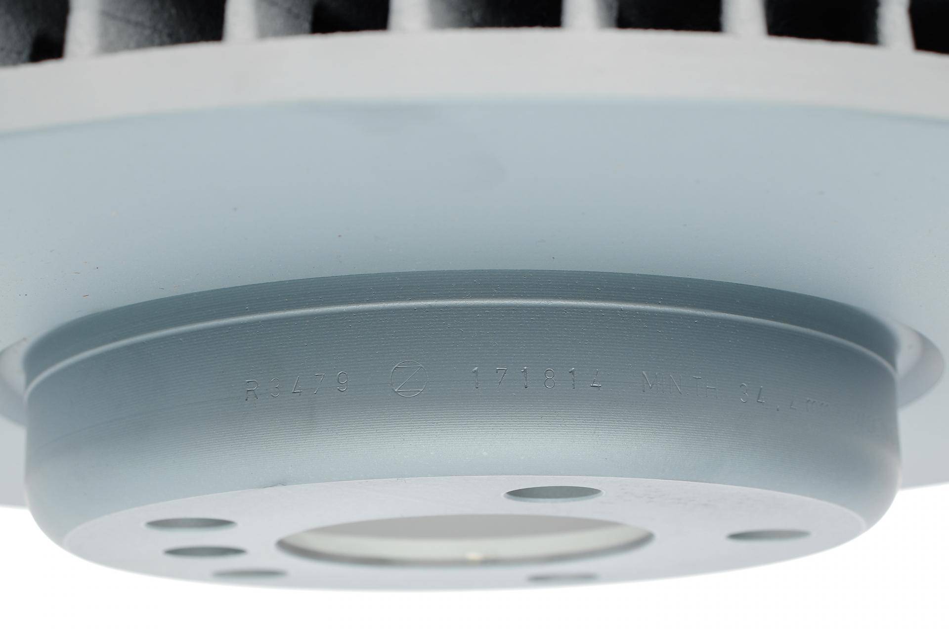 Диск гальмівний (передній) BMW 5 (F10)/ 7 (F01/F0/F03/F04) 09- (348x36) (R) (з покриттям) (вентилір)