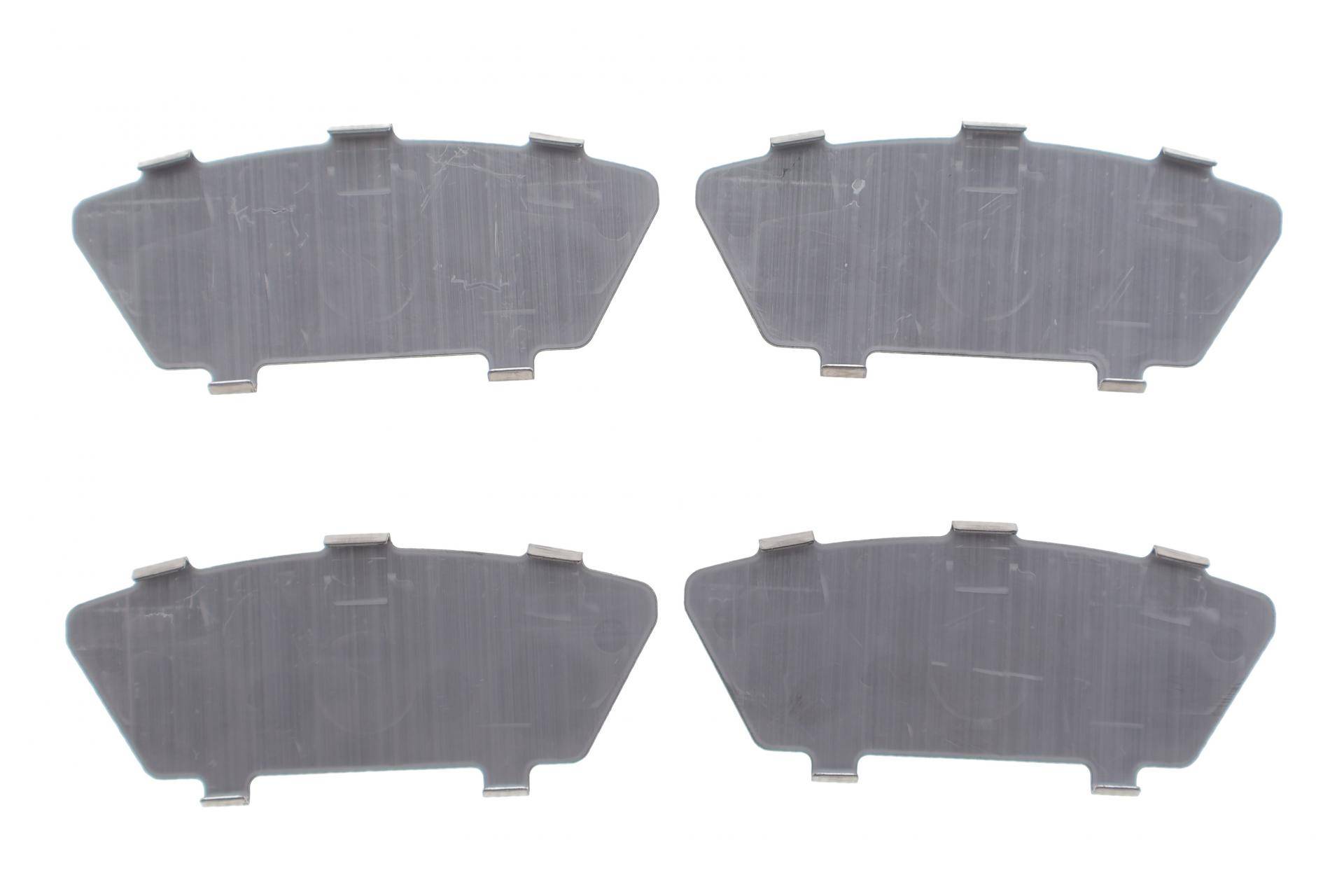 Комплект протискрипних пластин (задніх) Subaru Impreza 99-/Forester 02-12/Saab 9-2X 04-06 (Akebono)