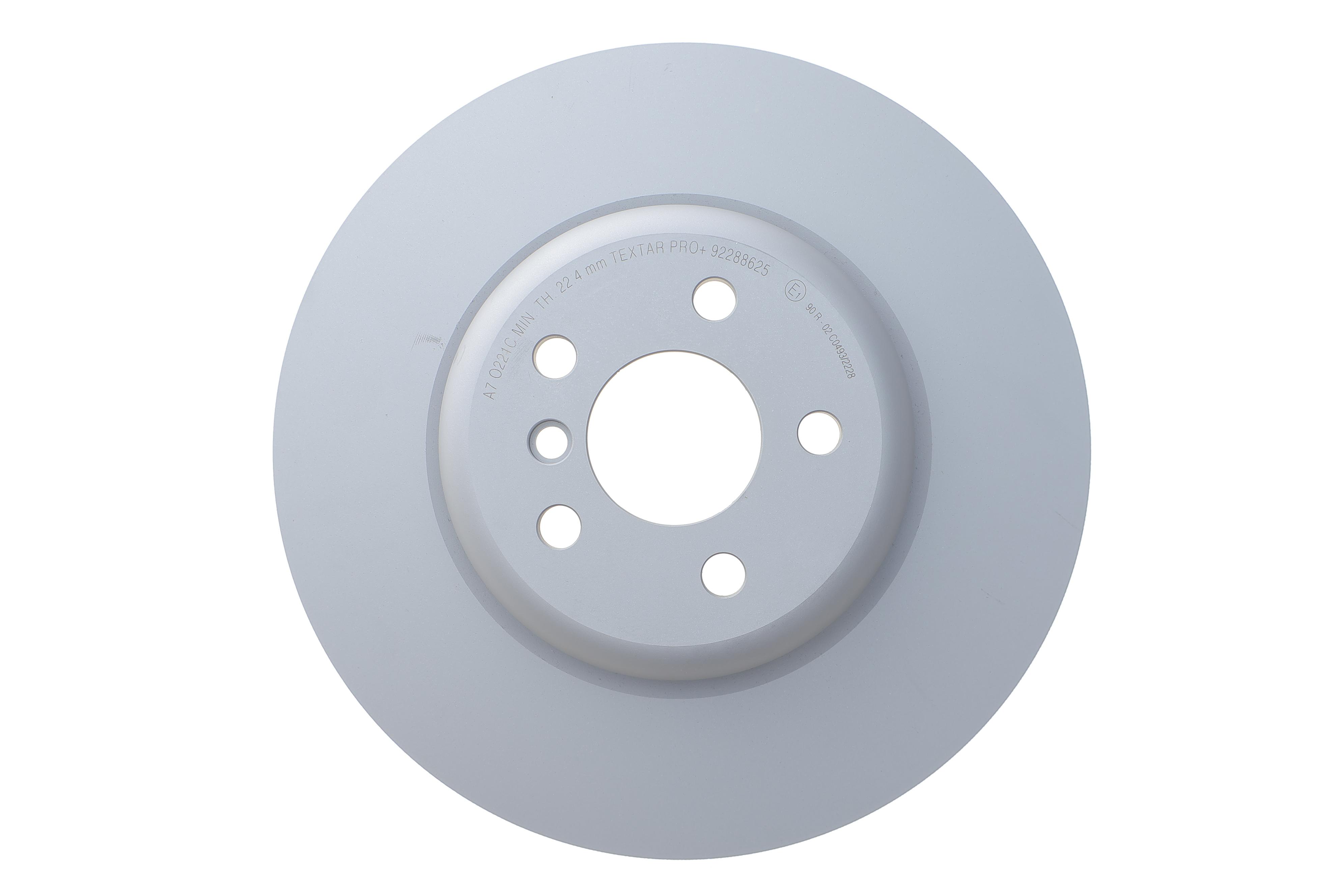 Диск гальмівний (задній) BMW 3 (G20/G30)/5(G31)/7 (G11,G12)/X5 (G05)/ X6 (G06) 17- (345x24) PRO+