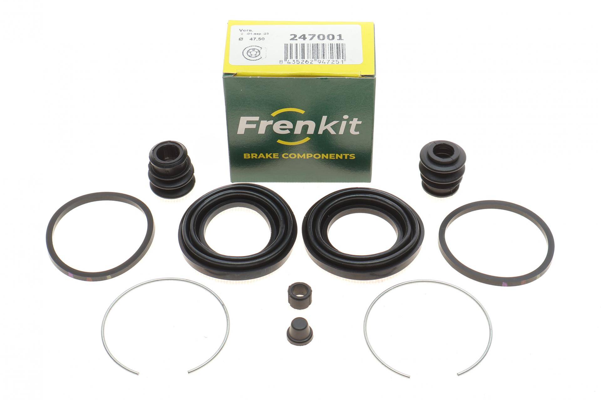 Ремкомплект супорта (переднього) Nissan Elgrand 10-/Quest 03- (d=47.5mm) (Akebono)