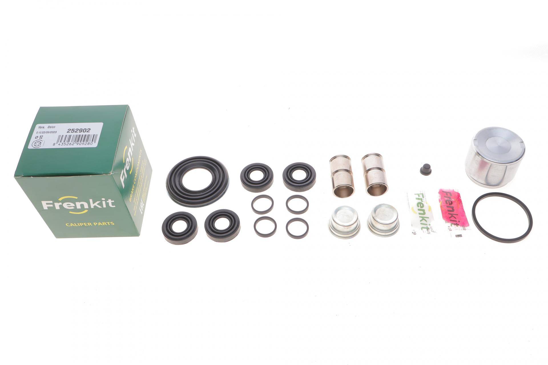 Ремкомплект супорта (переднього) Opel Corsa 88-93 (d=52mm) (+ поршень) (Delco)