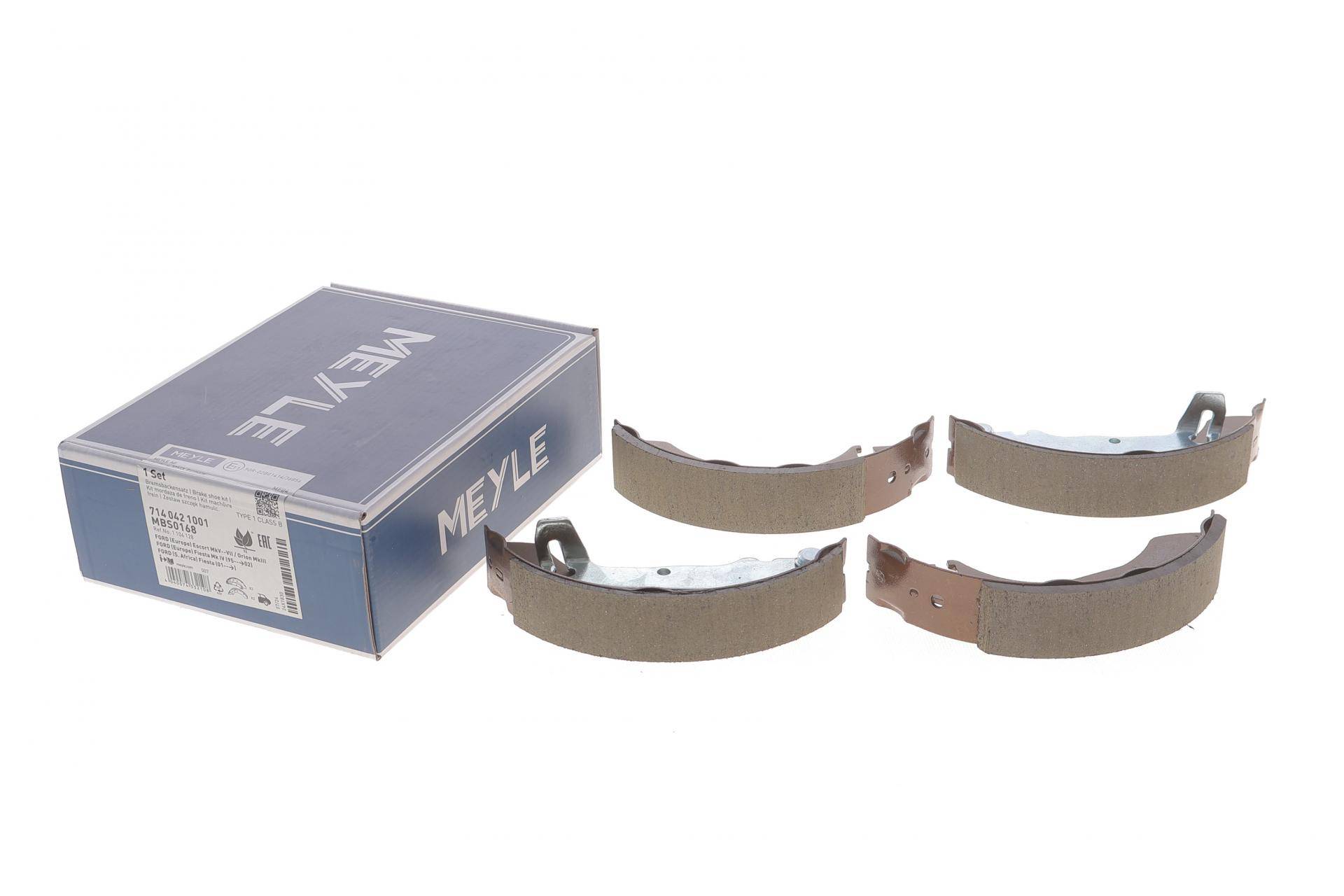 Колодки гальмівні (задні) Ford Fiesta 95-02 (барабанні) (180x32)