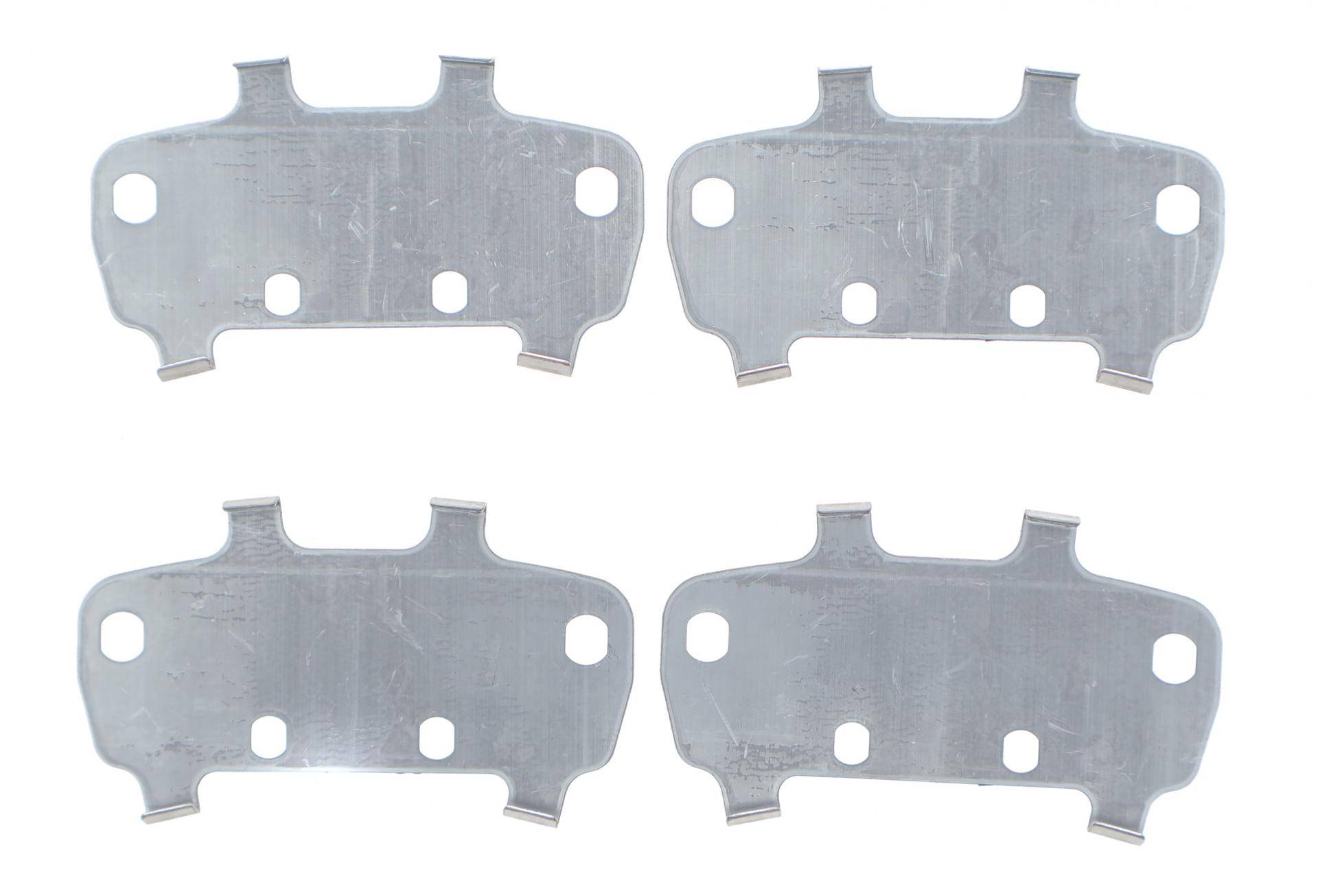 Комплект протискрипних пластин (задніх) Ford Fiesta 17-/Peugeot 308 13-