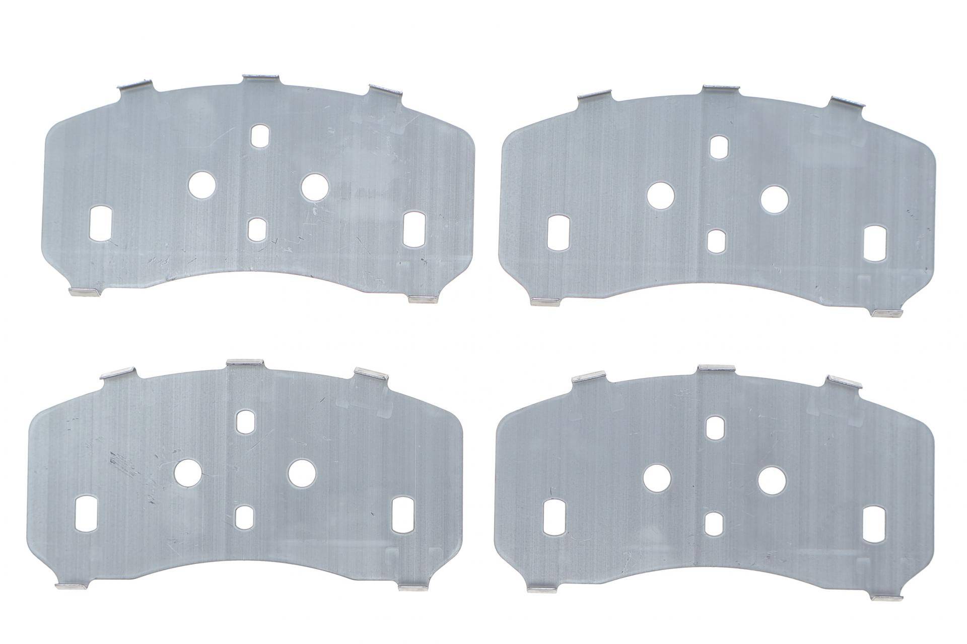 Комплект протискрипних пластин (передніх) Hyundai Santa Fe/Kia Sorento 00- (Mando)