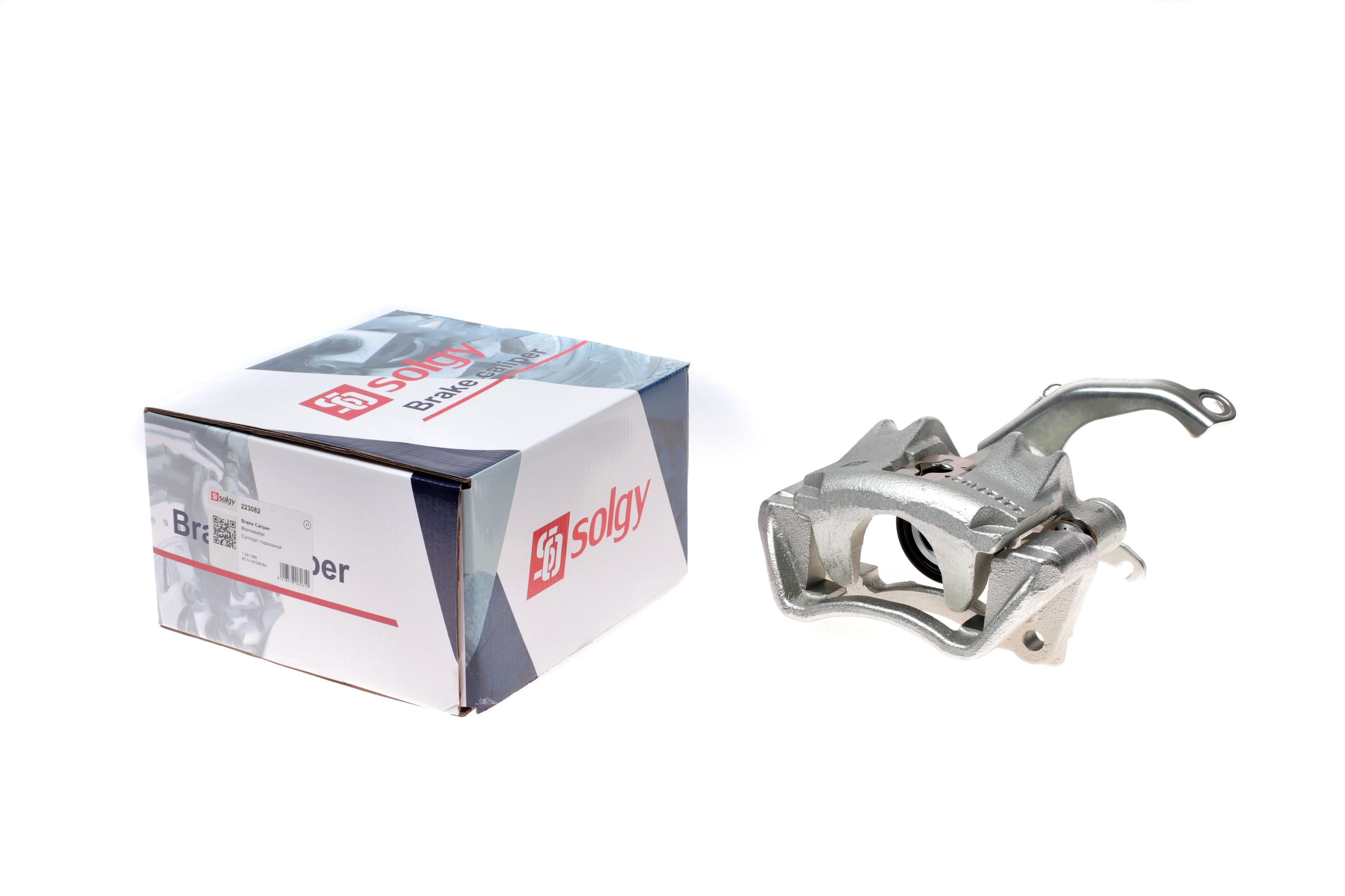 Супорт гальмівний (задній) (L) Ford Transit 07-14 (спарка) (+скоба)