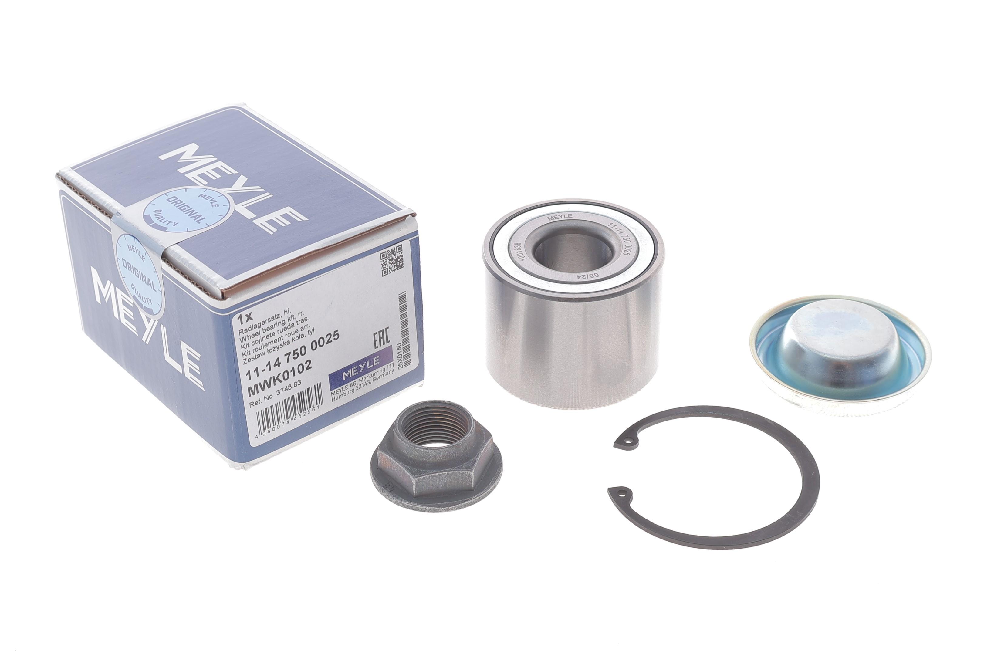 Підшипник маточини (задньої) Citroen C4/Peugeot 307 (25x60x45)