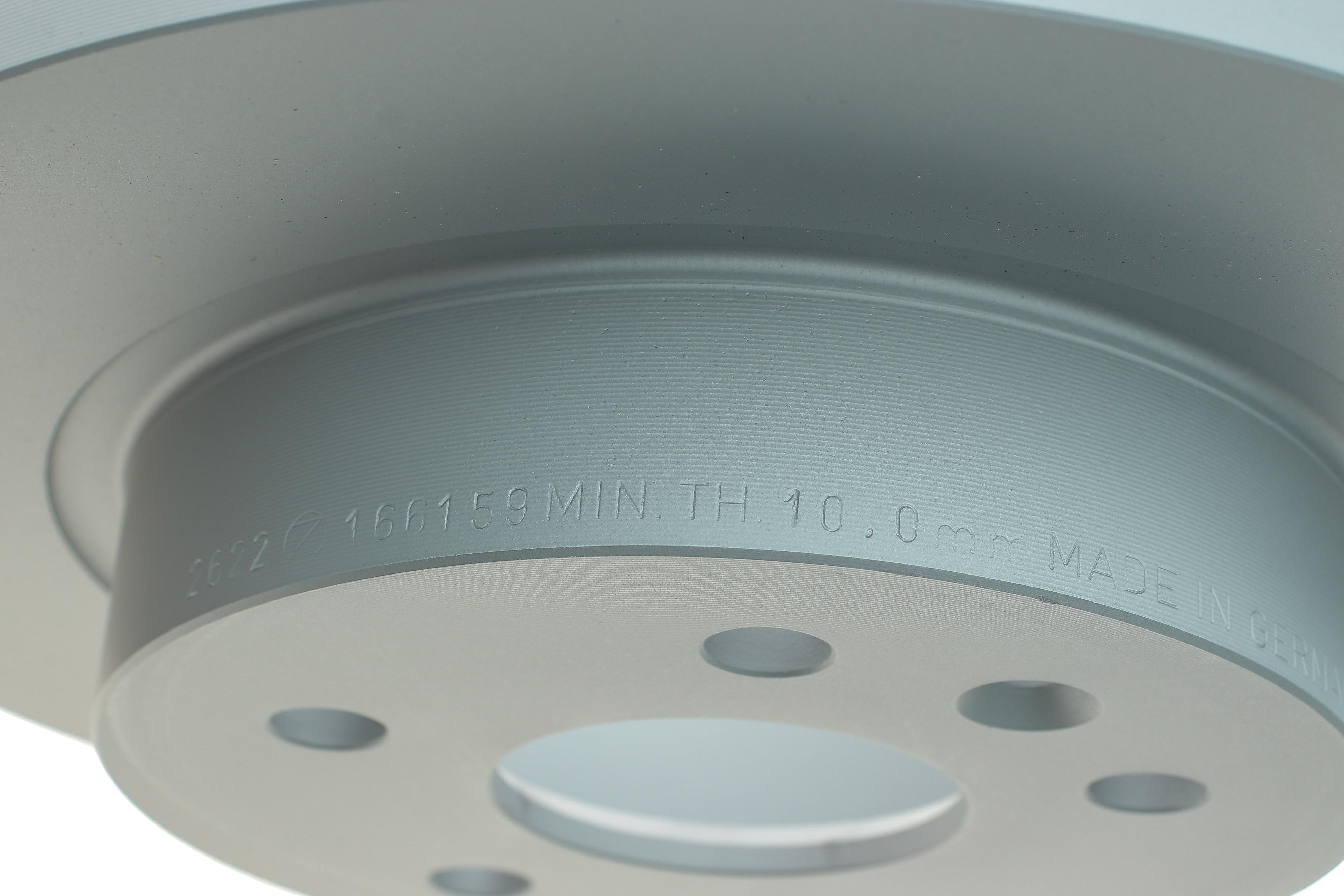 Диск гальмівний (задній) Opel Astra J 09- (268x12) (з покриттям) (повний)