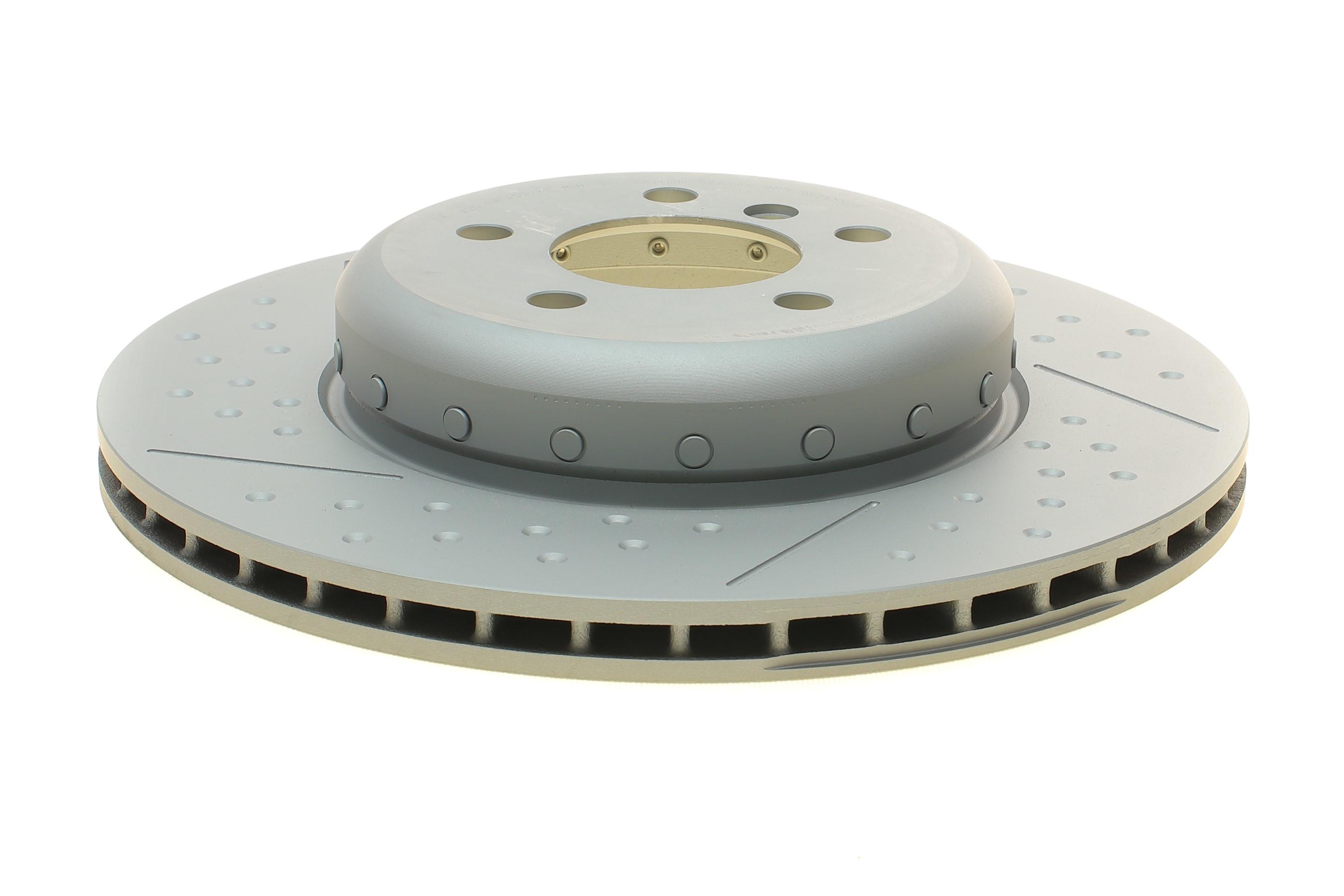 Диск гальмівний (задній) BMW 3 (F30/F80/F34)/4 (F36) 11- (з прорізом) (вентильований) (345x24) PRO+