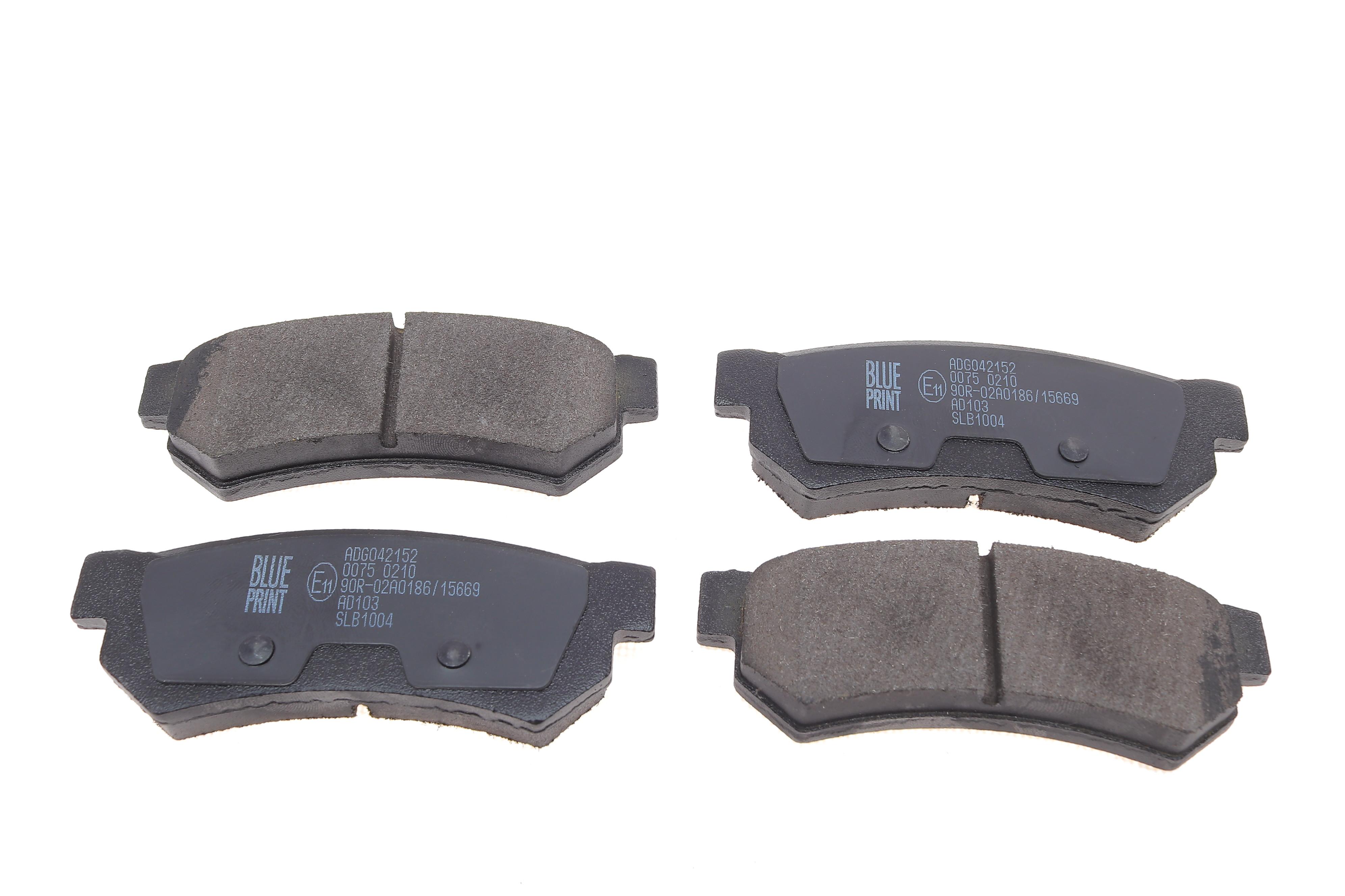 Колодки гальмівні (задні) Chevrolet Lacetti/Nubira 1.4-2.0 03-13