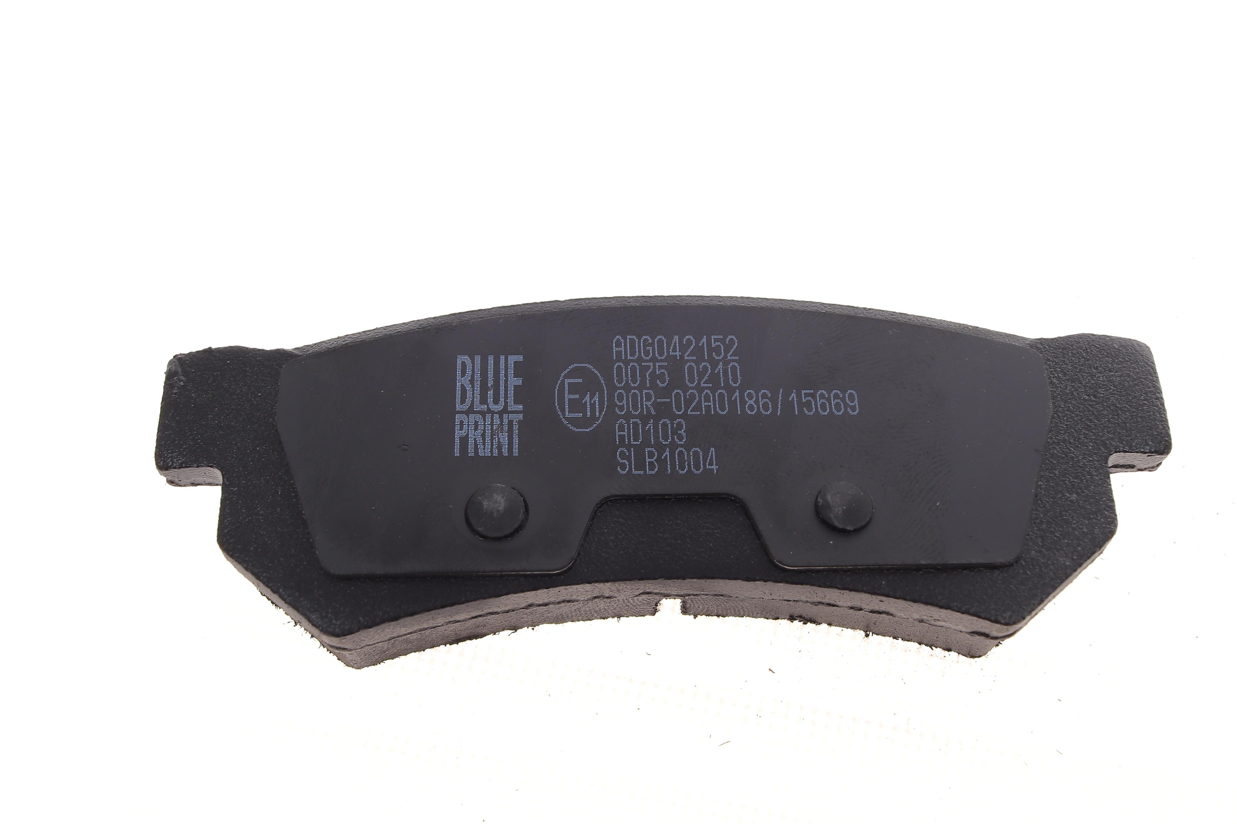 Колодки гальмівні (задні) Chevrolet Lacetti/Nubira 1.4-2.0 03-13