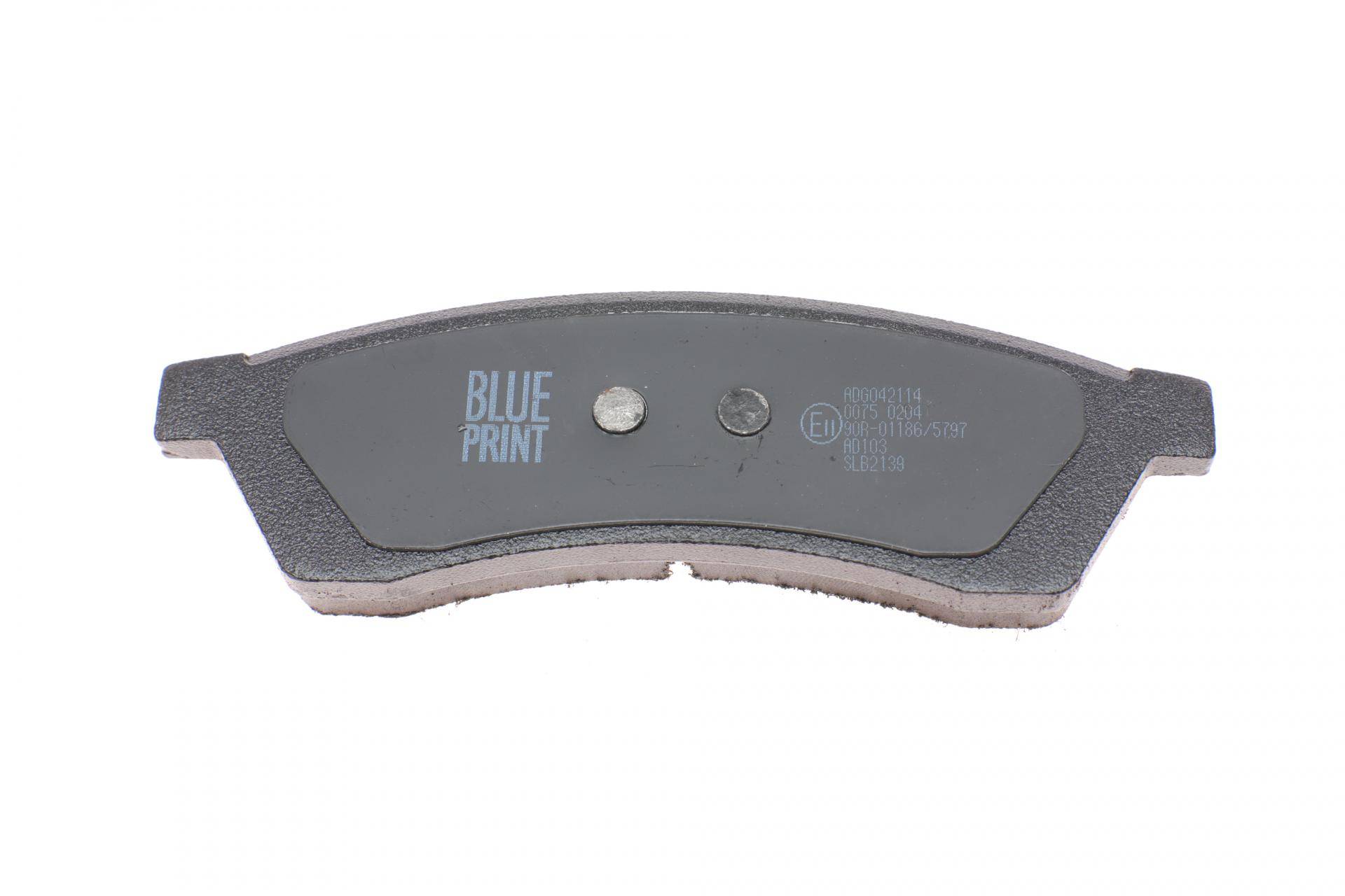 Колодки гальмівні (задні) Chevrolet Epica 2.0-2.5 2.0 TDCi 05- (121x39x14)