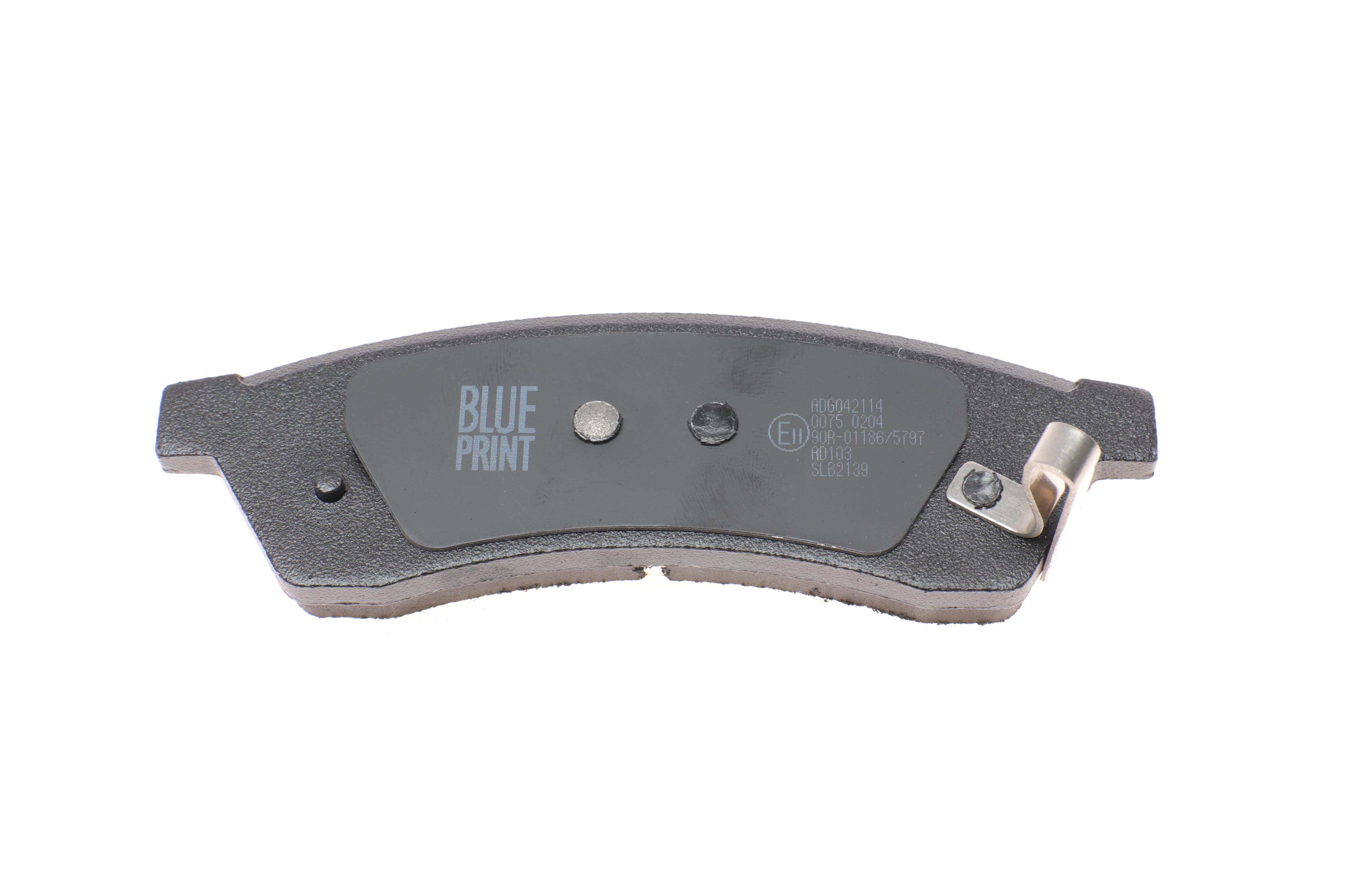 Колодки гальмівні (задні) Chevrolet Epica 2.0-2.5 2.0 TDCi 05- (121x39x14)