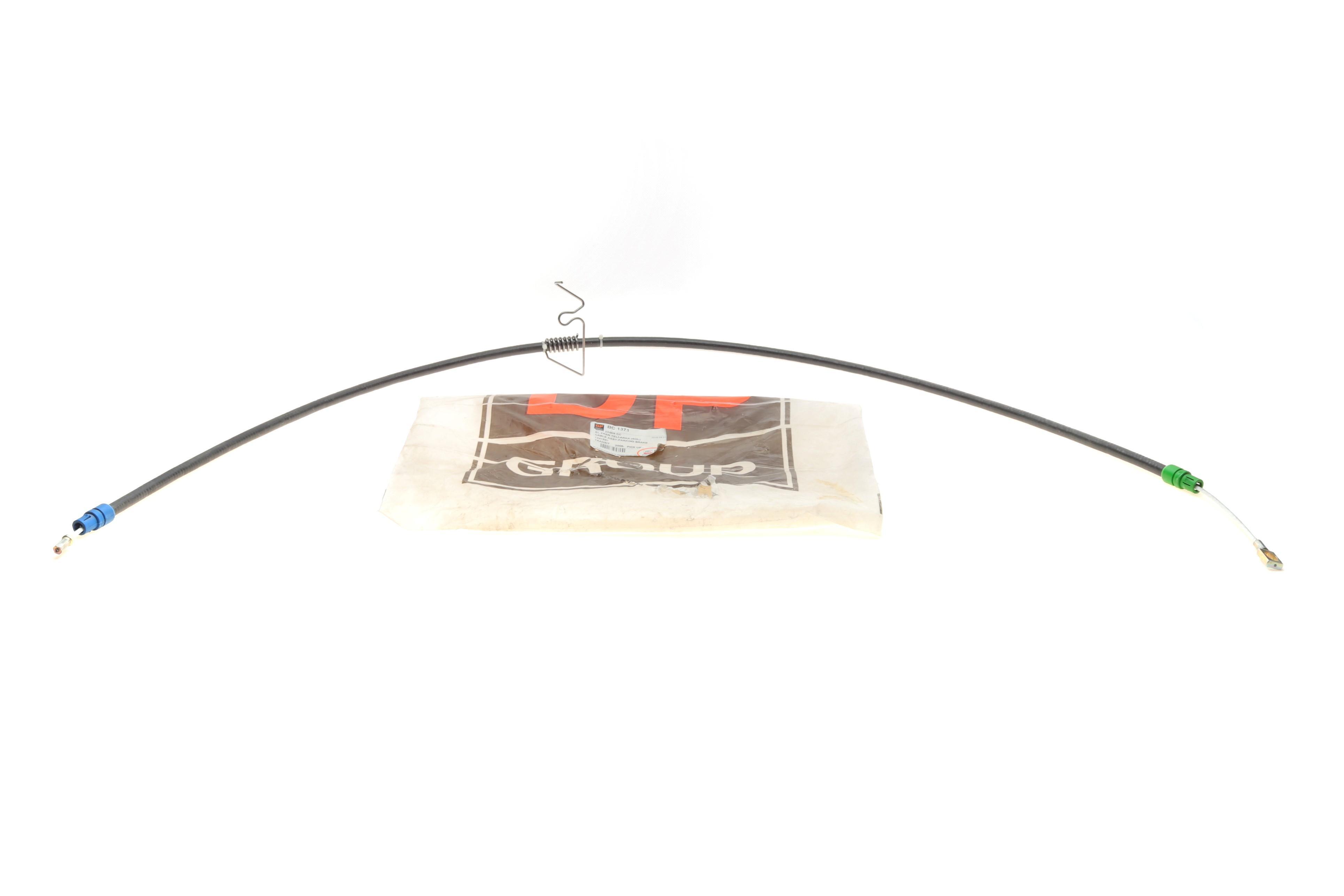 Трос ручника (задній) (L) Ford Transit 06- (1602/1398mm)