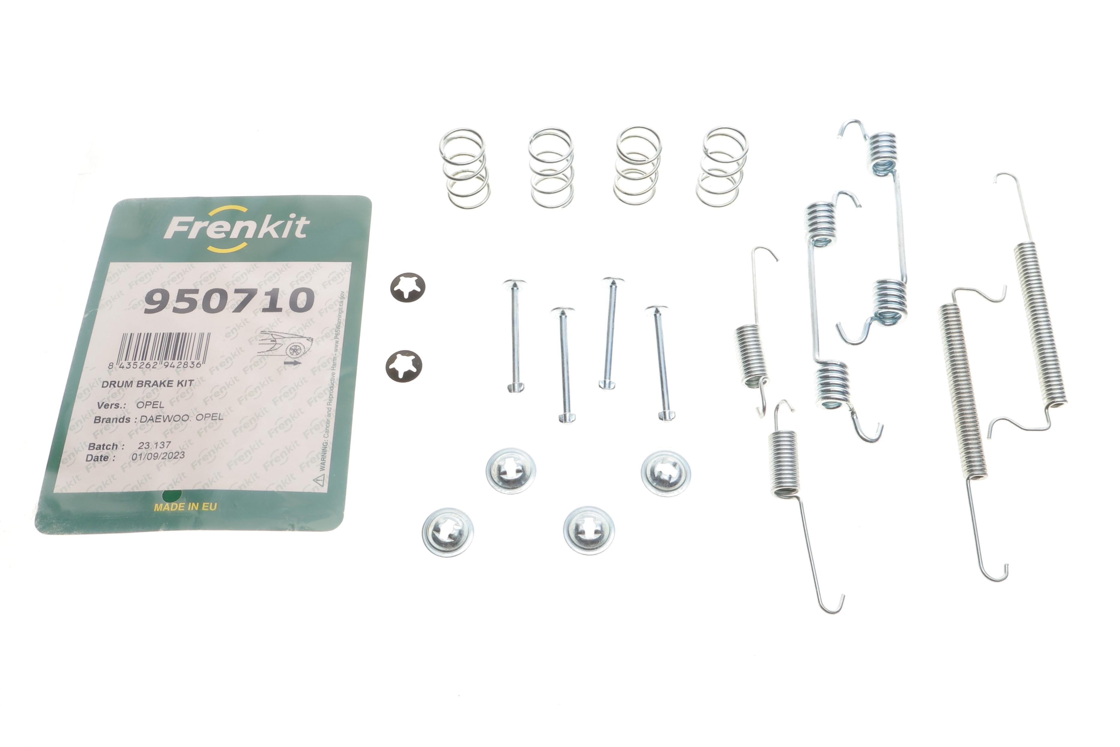 Комплект пружинок колодок ручника Opel Astra F/Ford Escort II 1.2-2.0 75-01 (Opel)