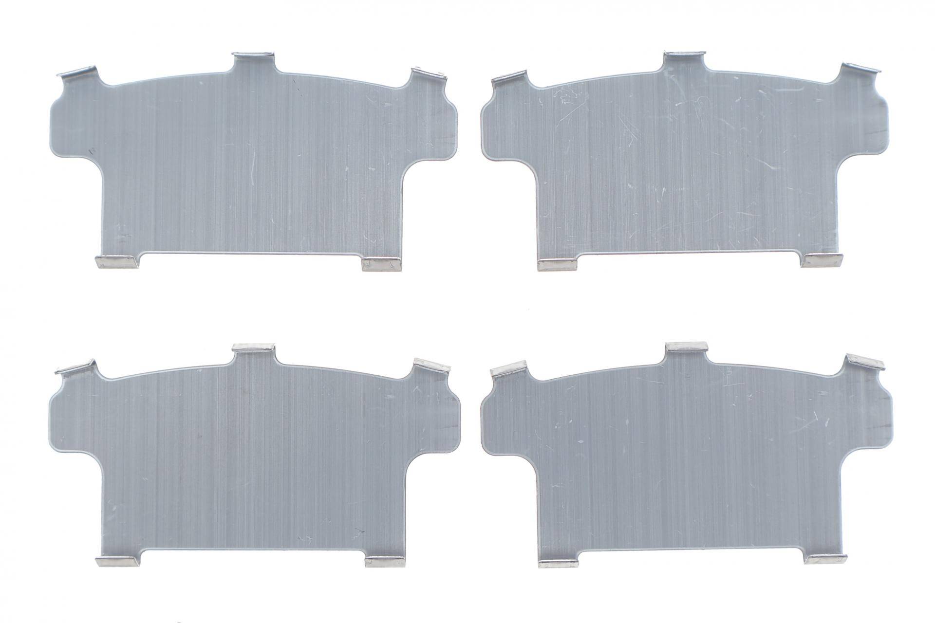 Комплект протискрипних пластин (задніх) Mitsubishi Lancer 96-01 (Akebono)