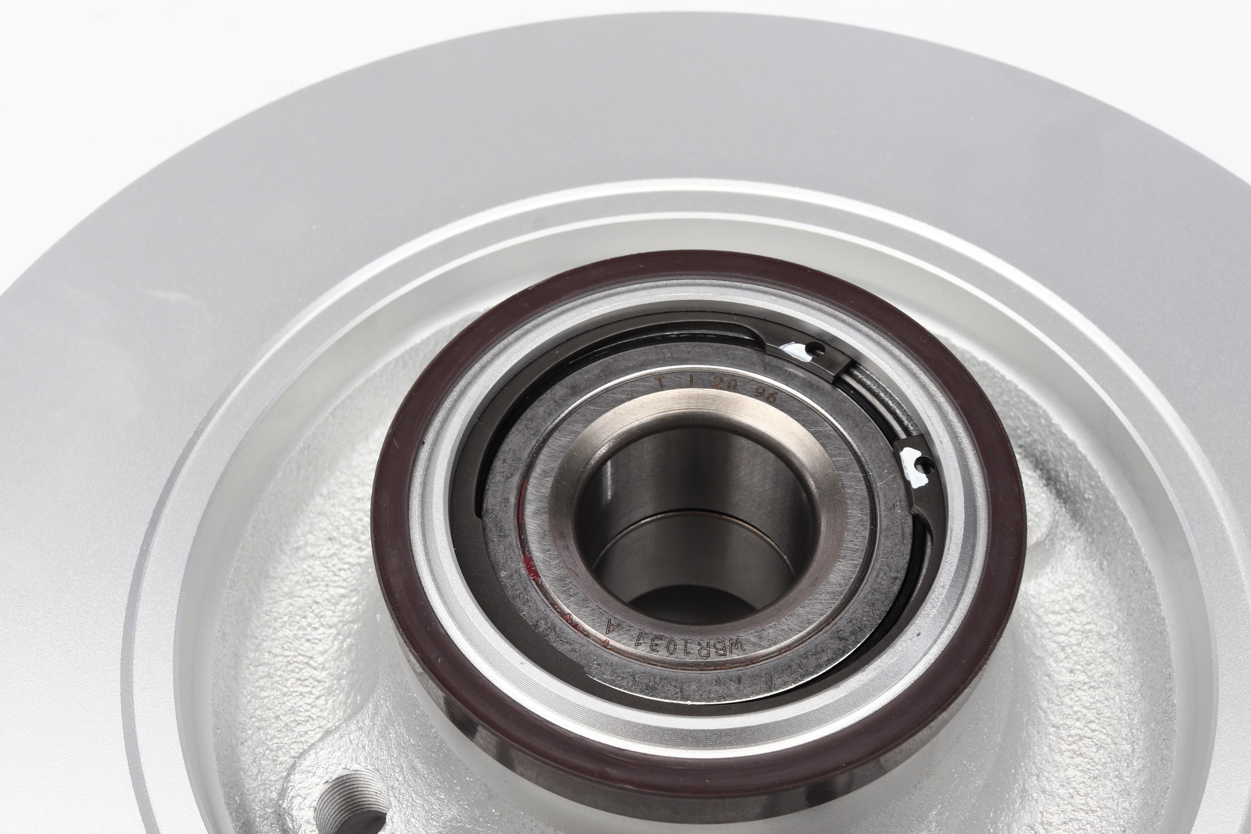 Диск гальмівний (задній) Citroen C3/C4 /Peugeot 207/307 05- (249х9) (d=30mm) (з підшипником) PRO