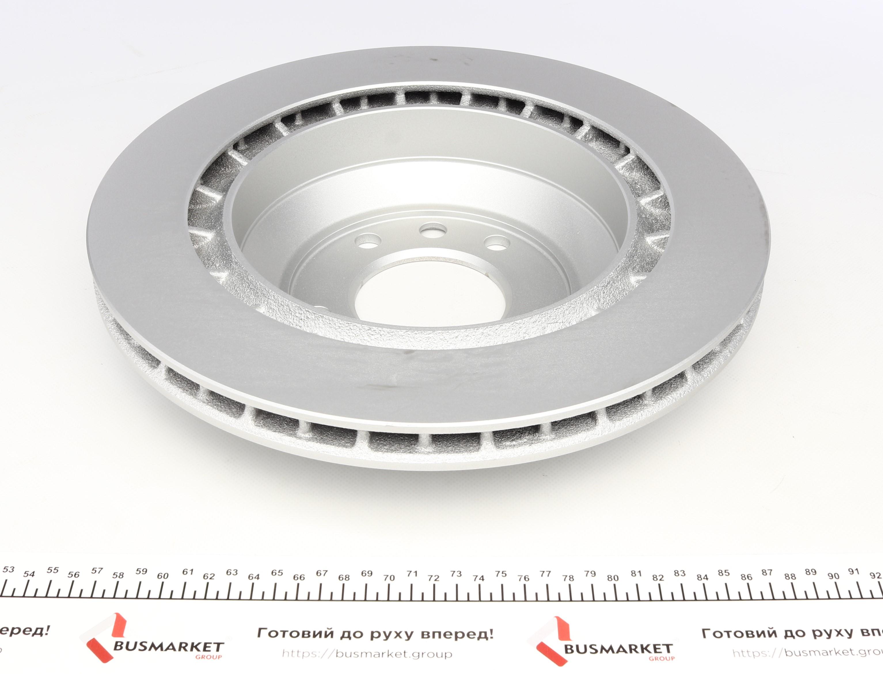 Диск гальмівний (задній) Audi Q7 06-16/Porsche Cayenne 02-/VW Touareg 03-10 (358x28) PRO