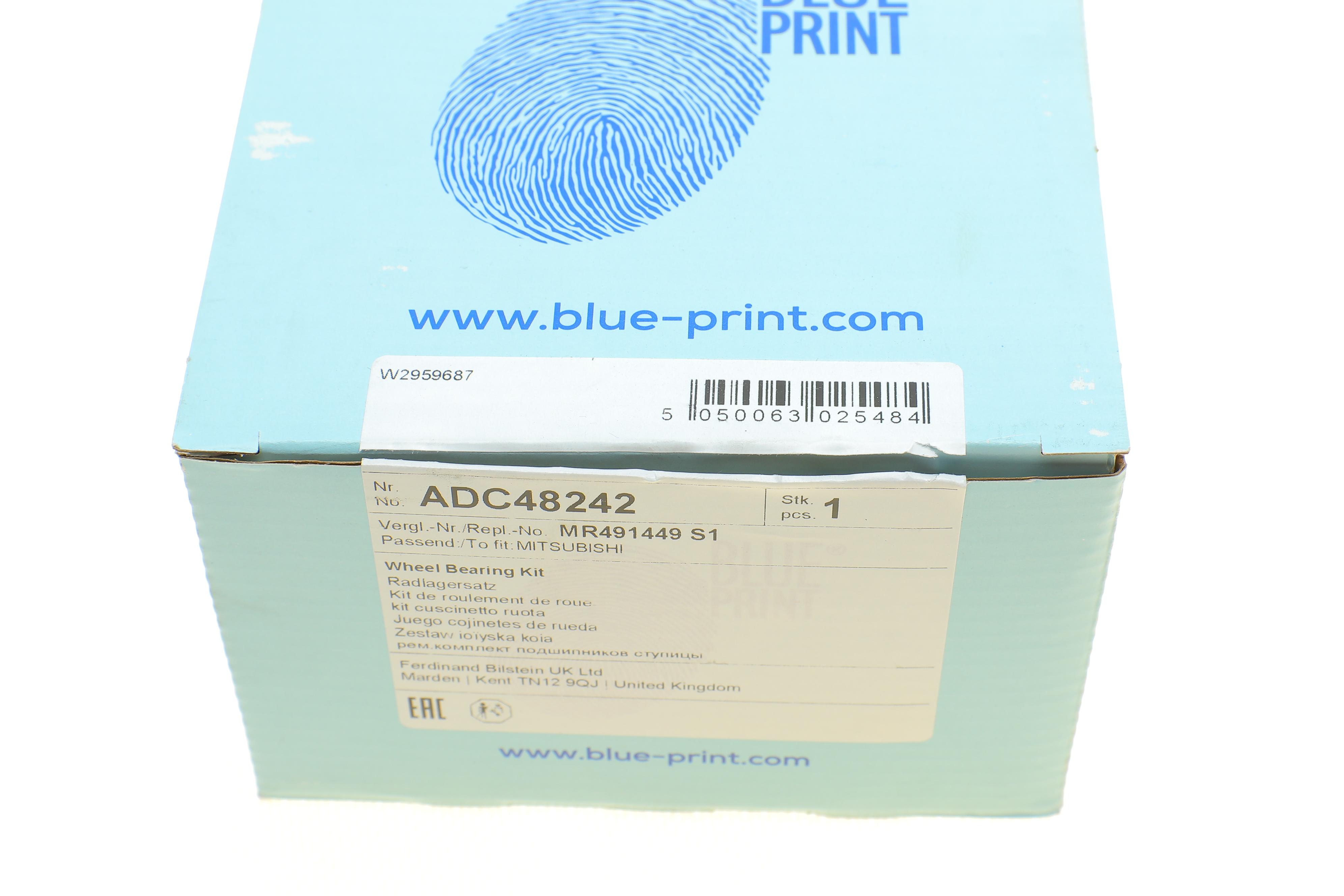 Підшипник маточини (передньої) Mitsubishi Outlander/Lancer 2.0-2.4 03-08