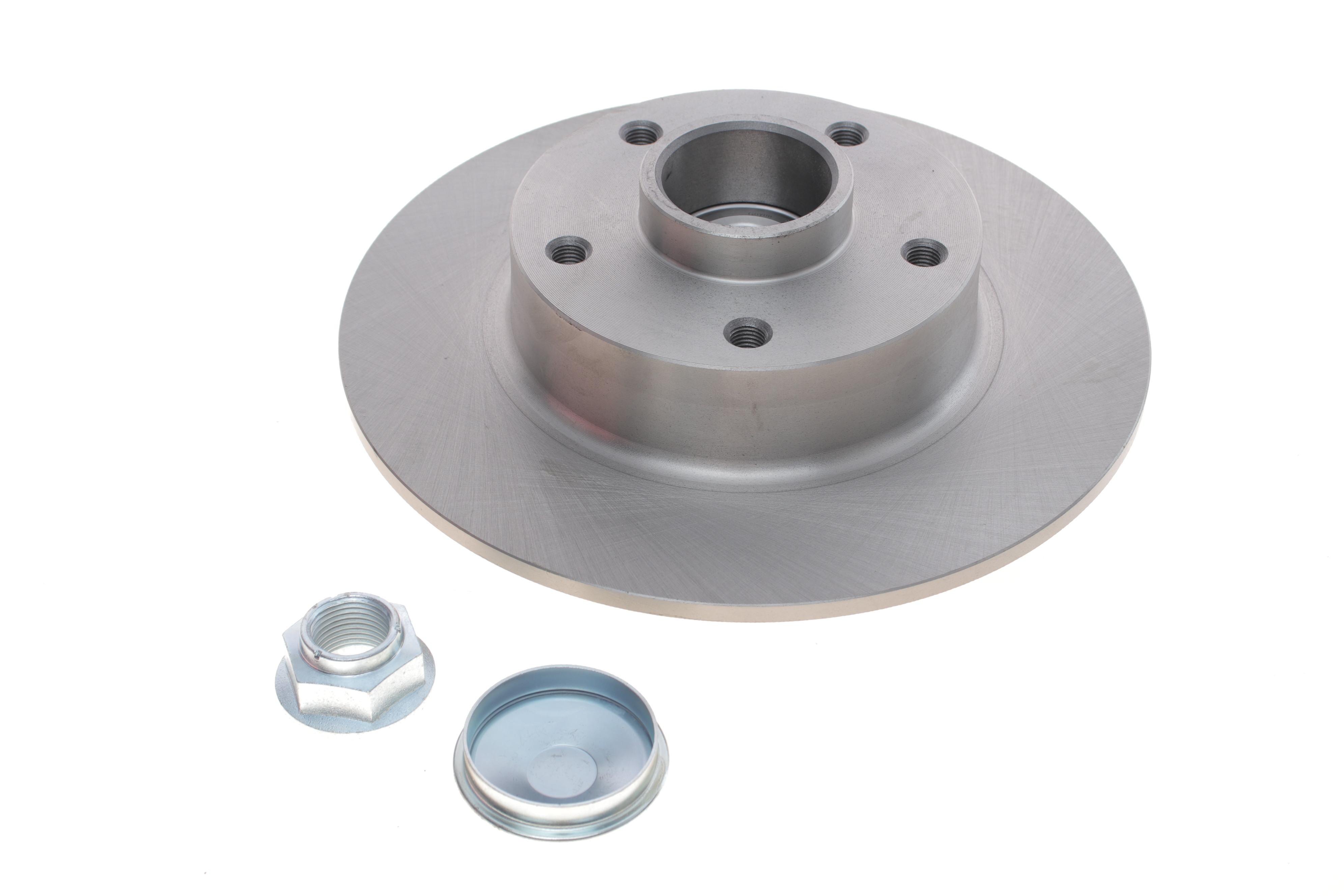 Диск гальмівний (задній) Renault Megane IV 15- (260x8) (+ABS) з підшипником