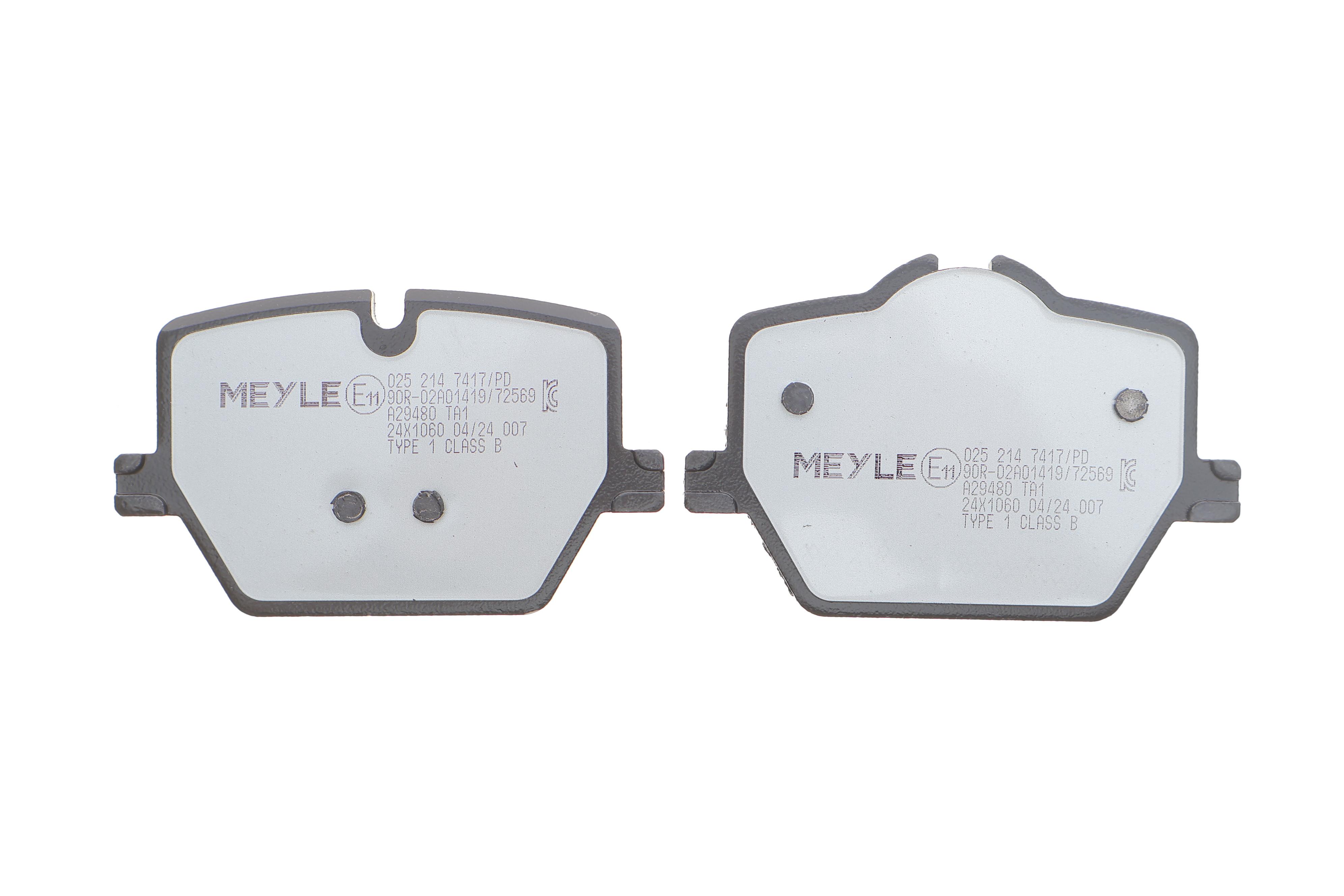 Колодки гальмівні (задні) BMW 3 (G20/G21/G80/G81/G28)/4 (G22/G23/G82/G83/G26) 18-/i4 (G26) 21-