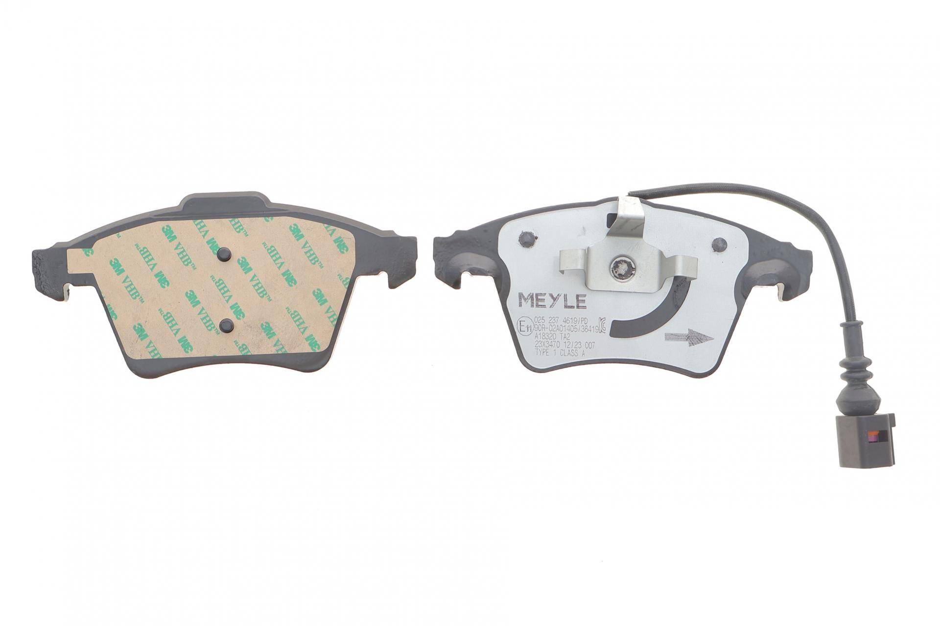 Колодки гальмівні (передні) VW T5 03- (з датчиком)