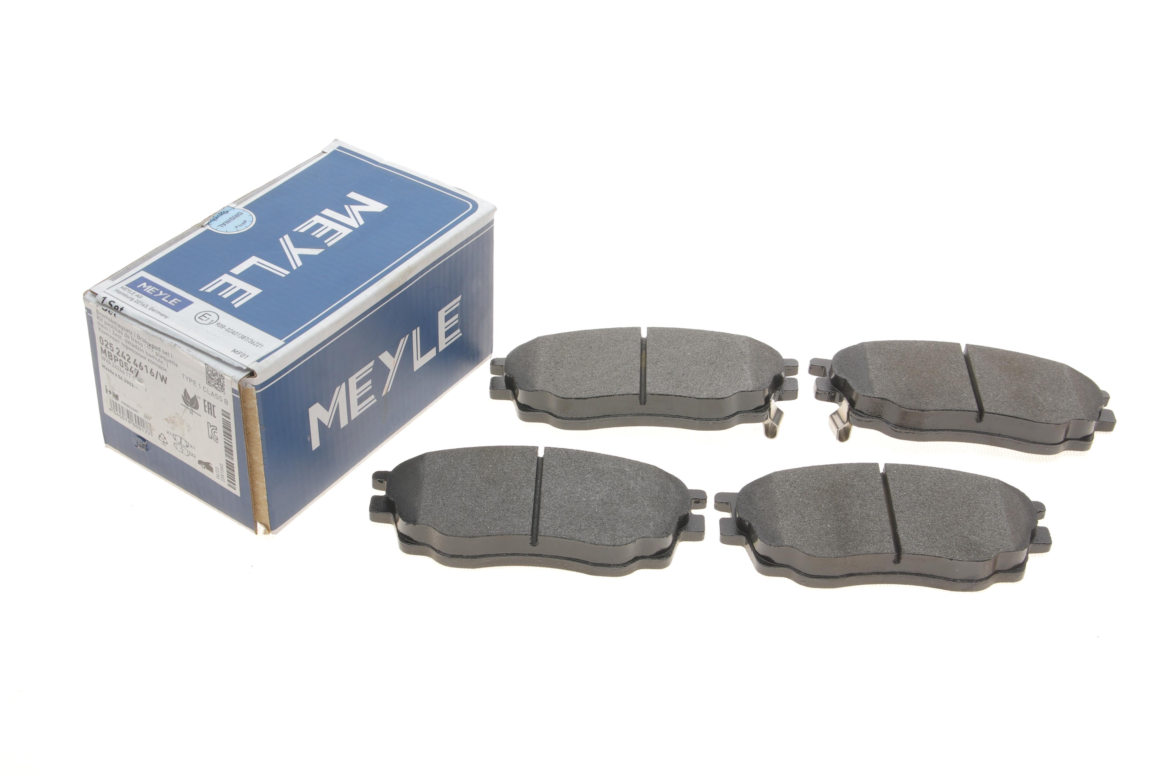 Колодки гальмівні (передні) Mazda 6 02-07 (131.2x56)