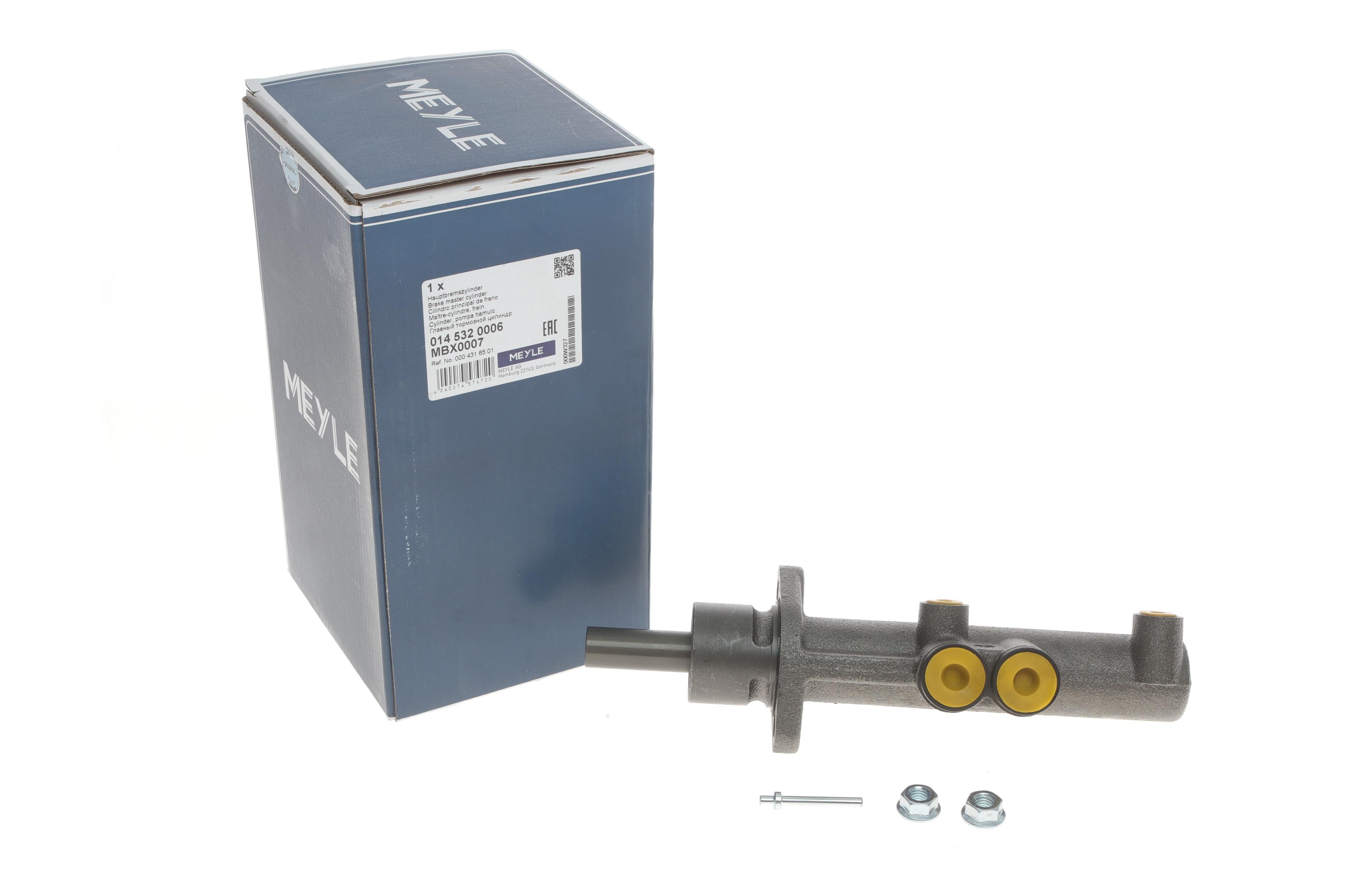 Циліндр гальмівний (головний) MB Sprinter/VW LT 96- (d=23.81mm) сірий чавун