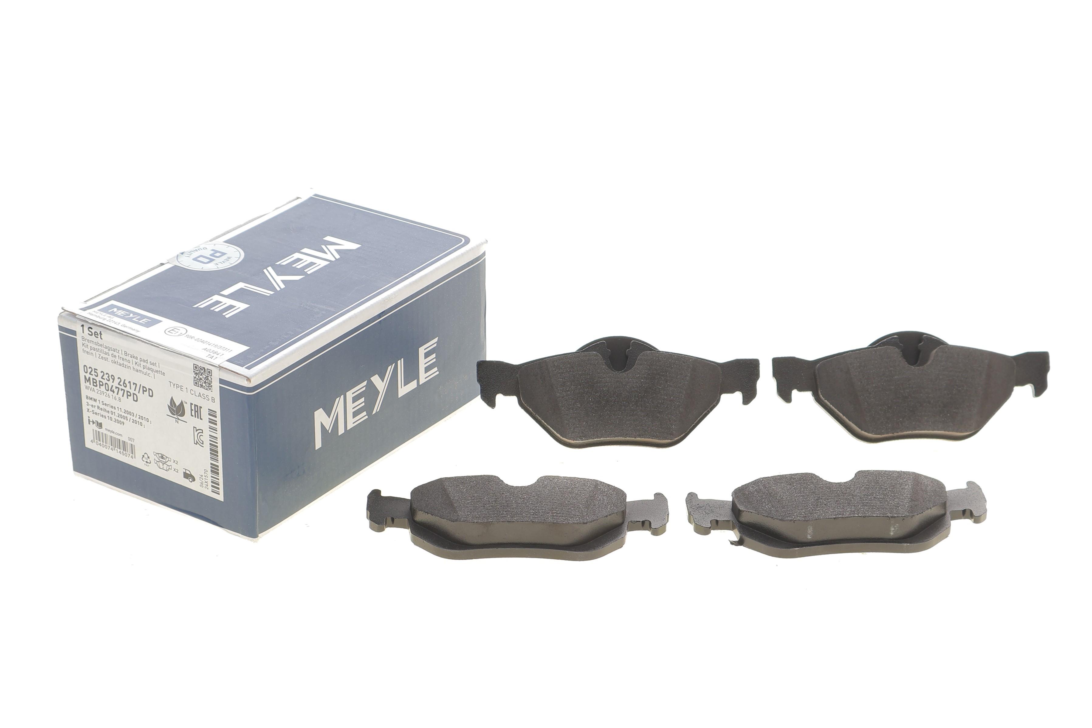 Колодки гальмівні (задні) BMW 3 (E90-E93) 04-13 (Ate)