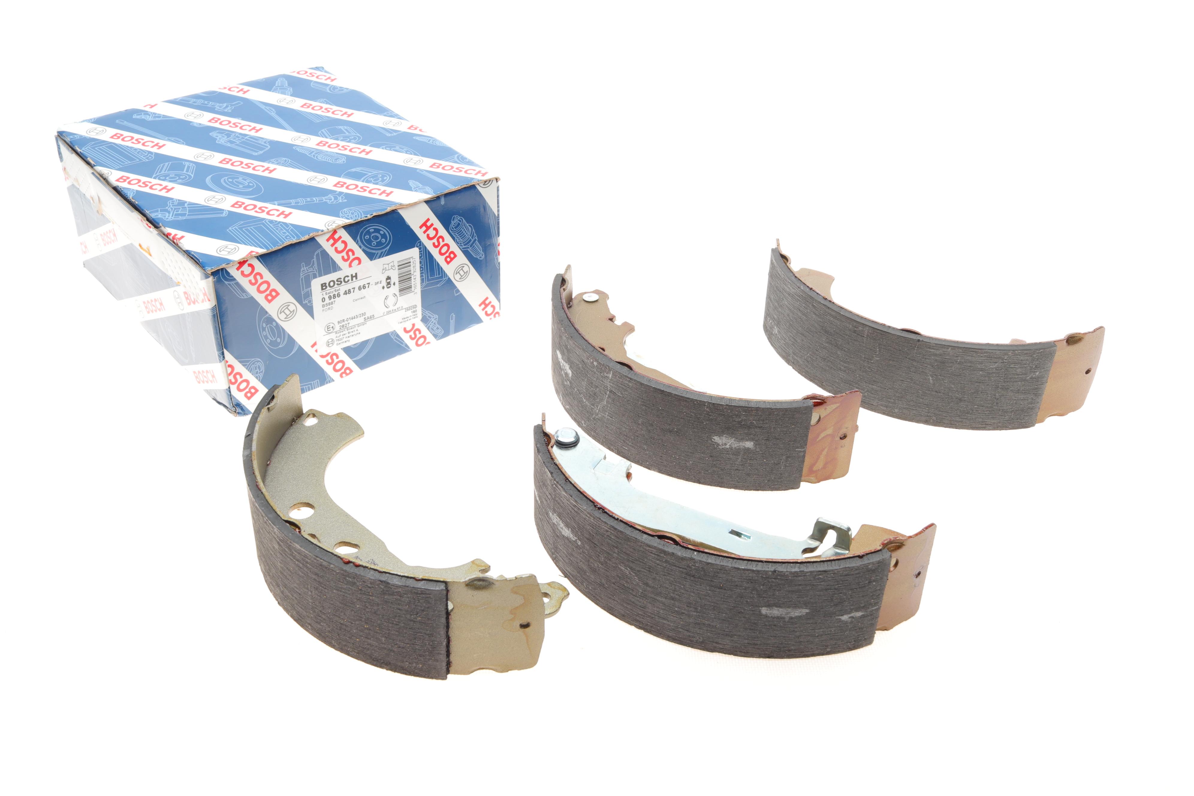 Колодки гальмівні (задні) Ford Connect 02- (барабанні) (228.6x57.3)