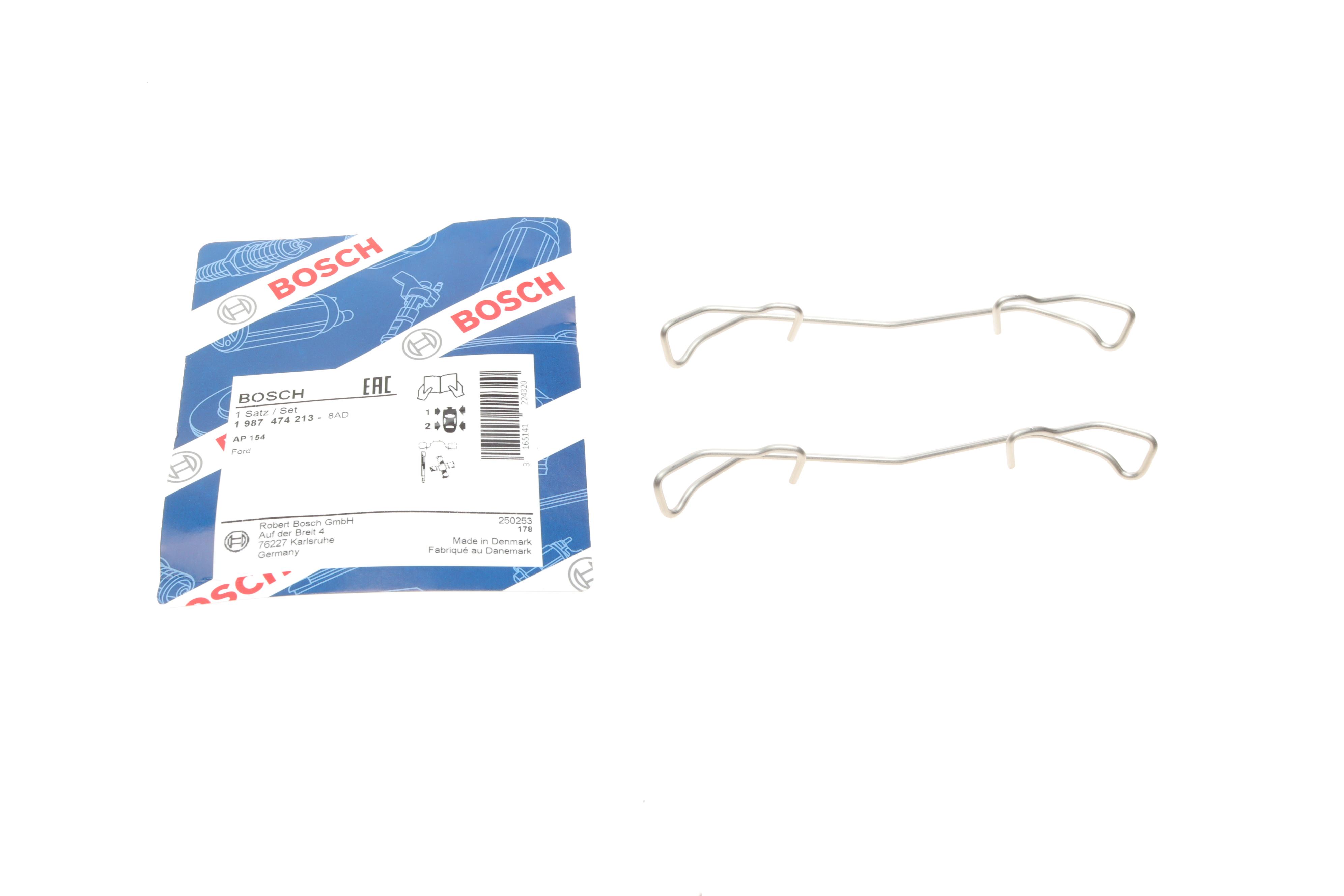 Планка супорта (переднього/заднього) прижимна (к-кт) Ford Connect 1.8TDCi 02-