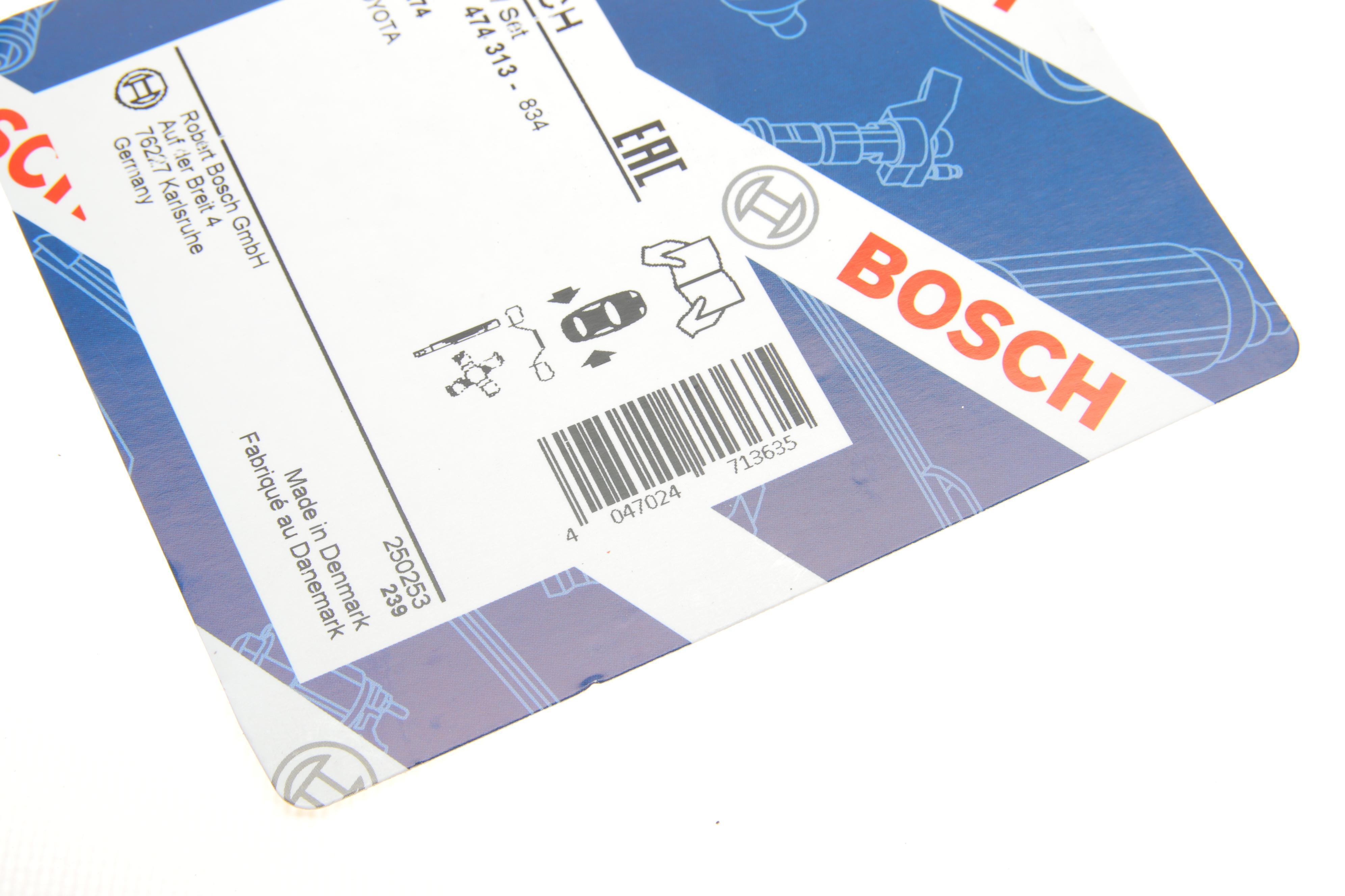 Планка супорта (заднього) прижимна (к-кт) Toyota Prius 00-09