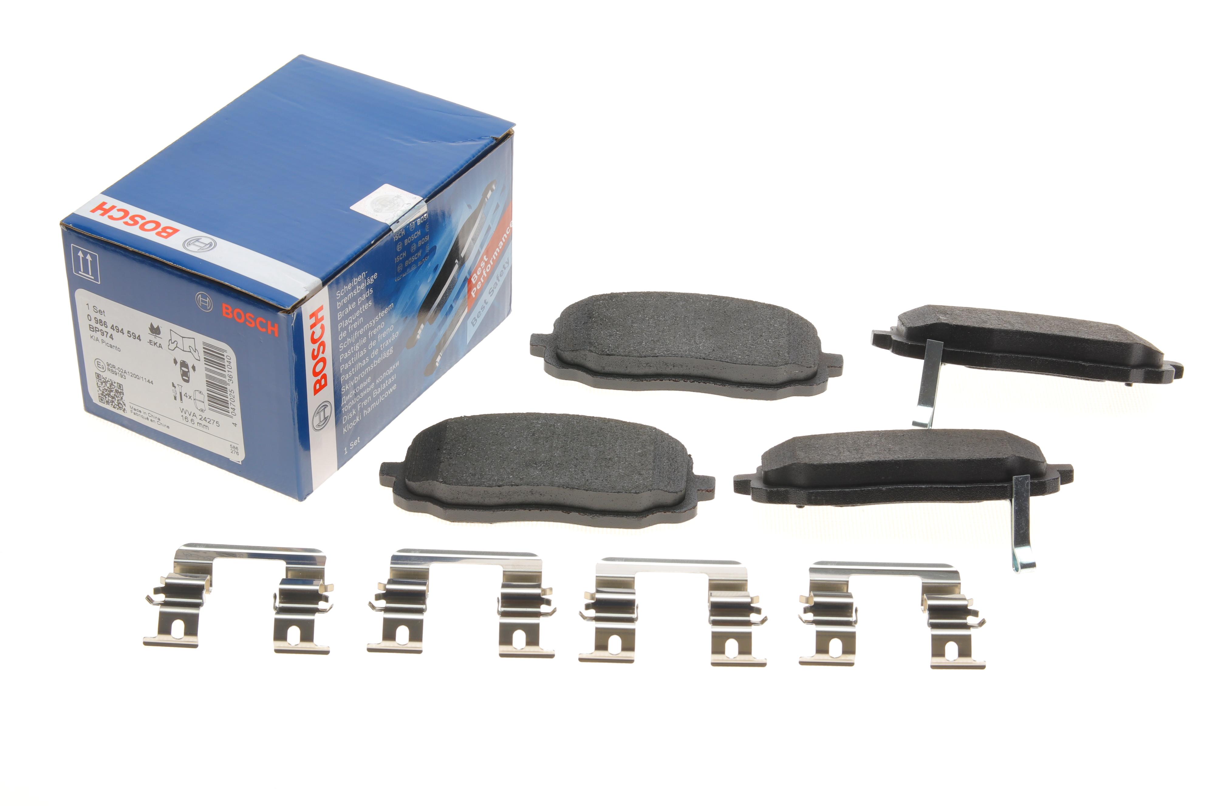 Колодки гальмівні (передні) Hyundai I10 08-/Kia Picanto 04-