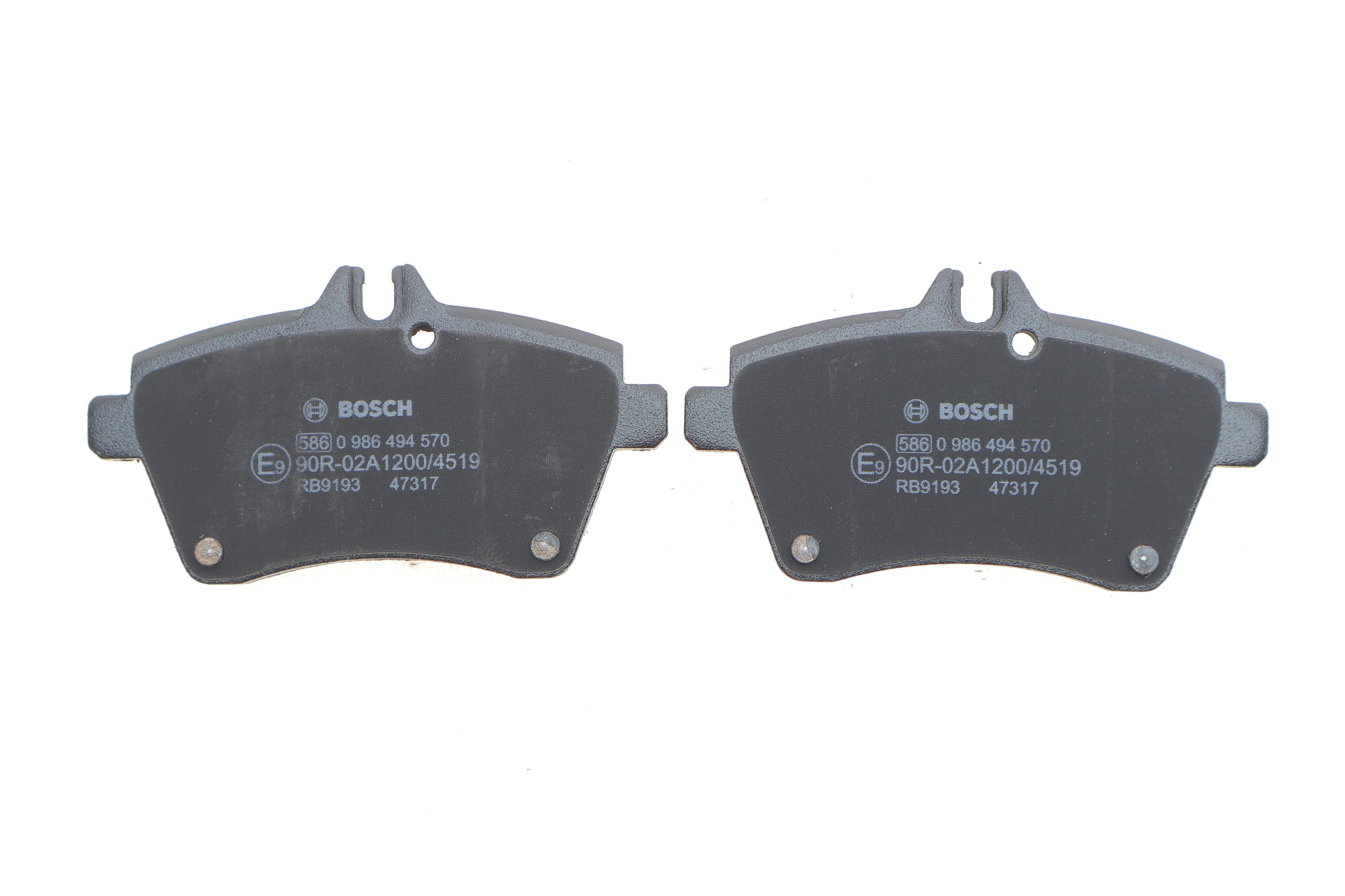 Колодки гальмівні (передні) MB A-class (W169) 04-12/B-class (W245) 05-11