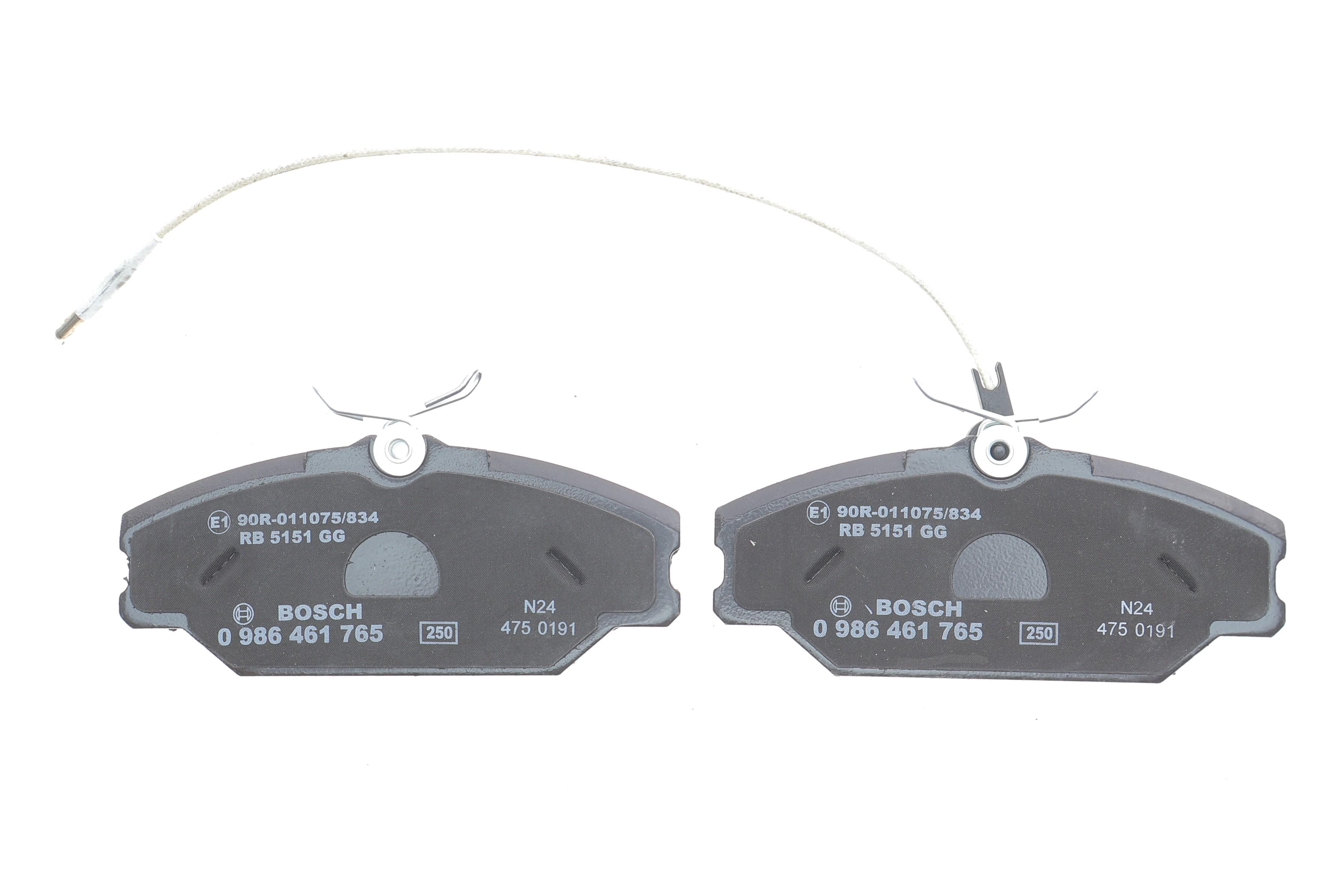 Колодки гальмівні (передні) Renault Laguna I 93-01/Megane I 96-03/Safrane 92-00 (з датчиком)