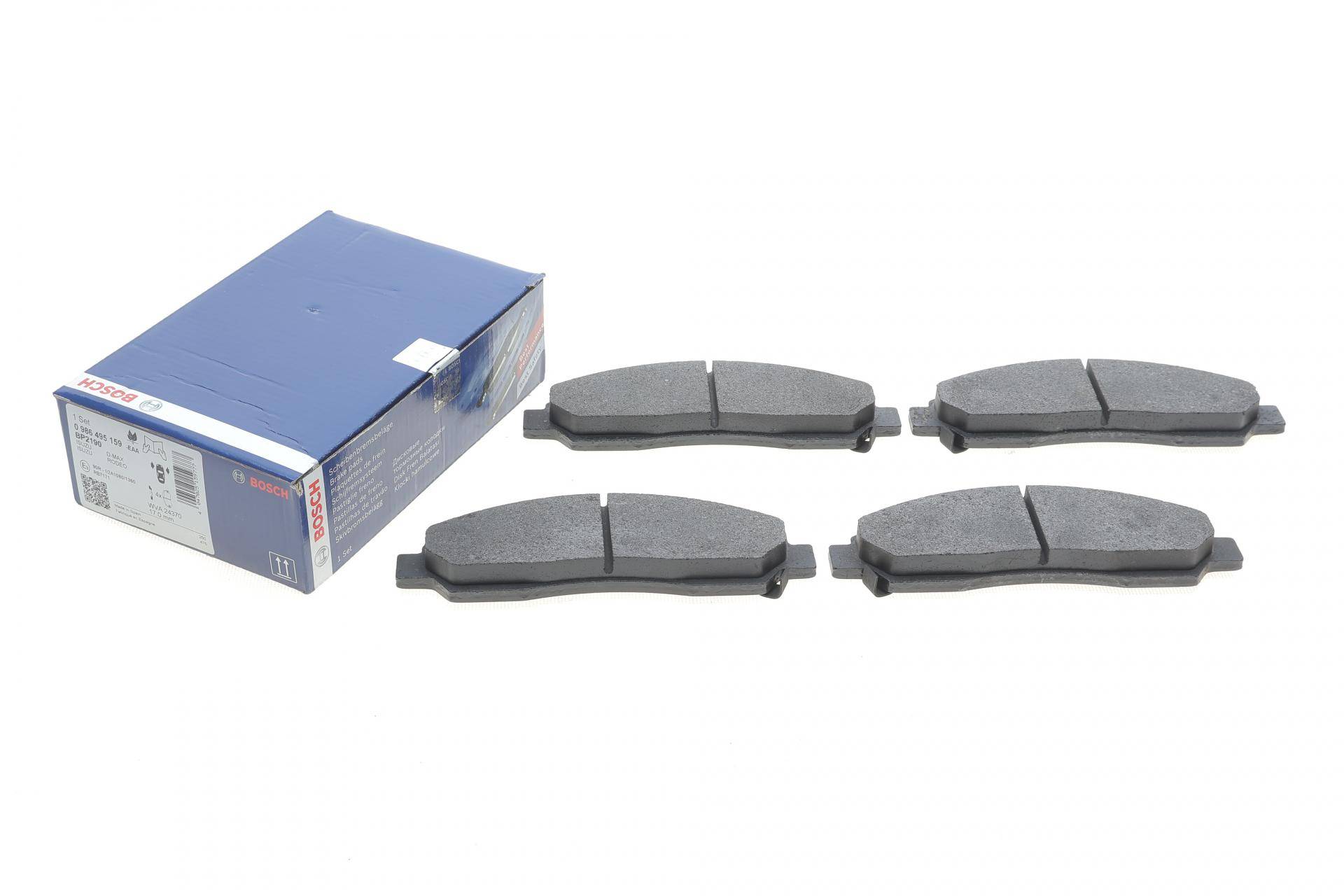 Колодки гальмівні (передні) Chevrolet Colorado 03-12/Isuzu D-Max 07-12