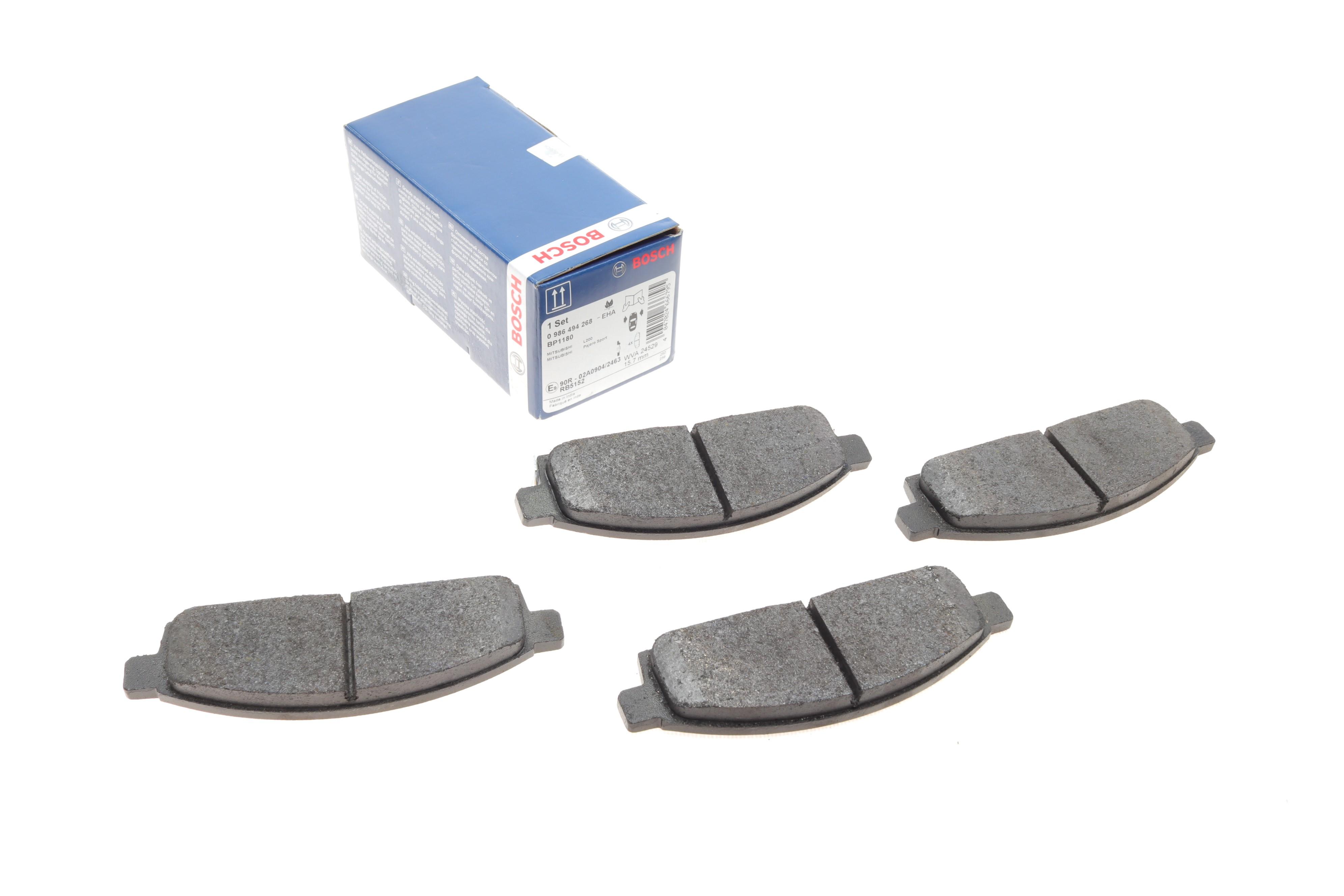 Колодки гальмівні (передні) Mitsubishi L200 05-/Pajero Sport II 08-